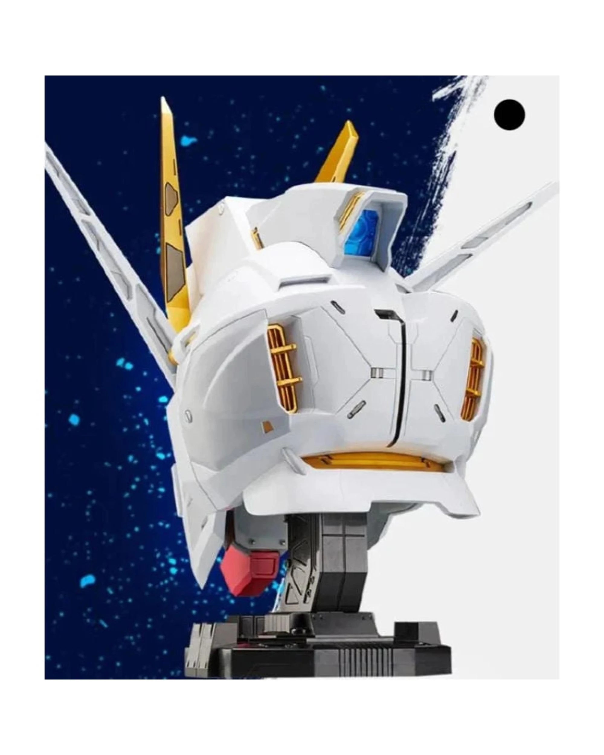 8 Bandai Gundam BN Head Collection Vol. 2 Strike Freedom Gundam Figure, 8 of 10