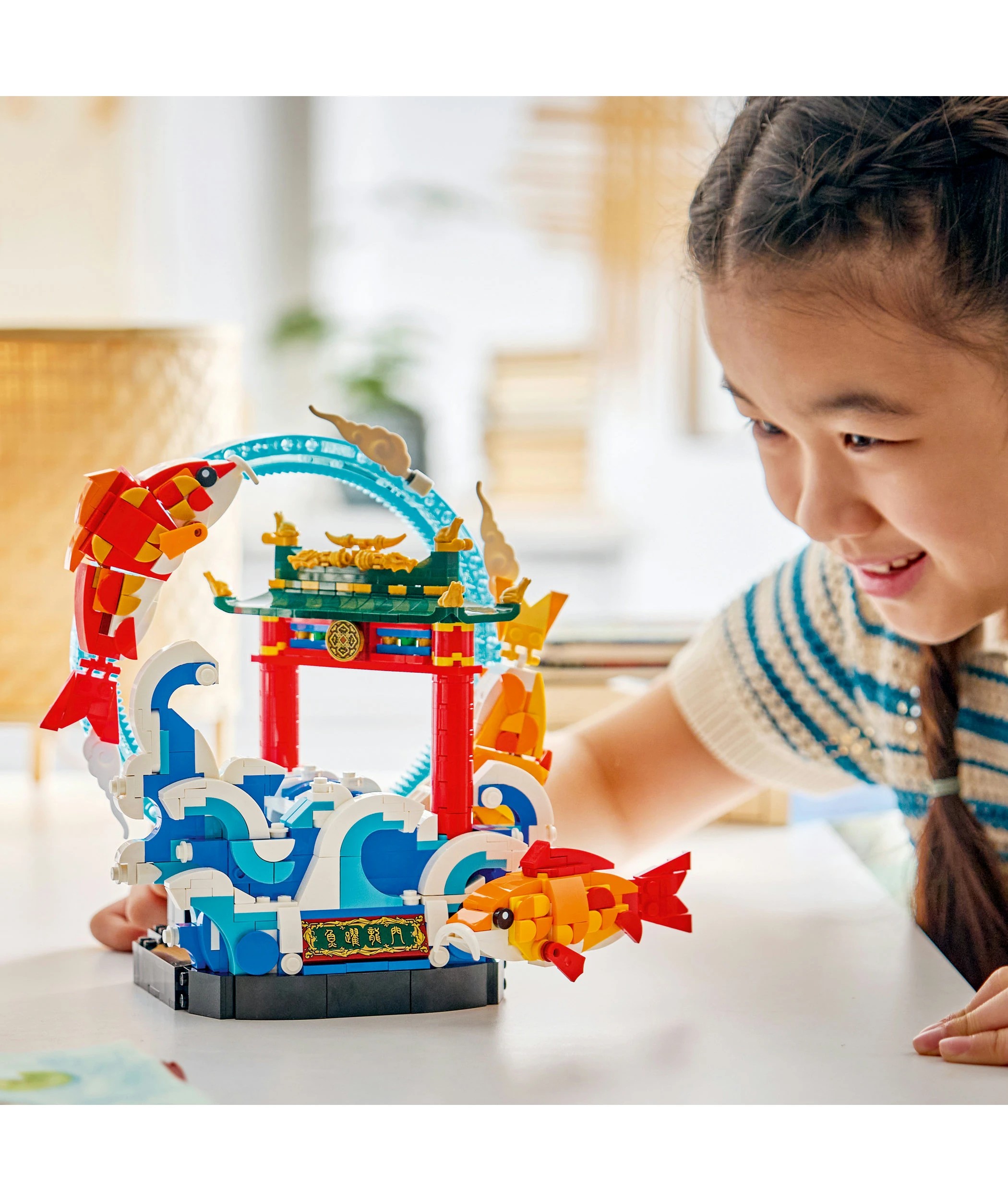 9 LEGO® Spring Festival Prosperity Carp Leaping 80120 - Multi, 9 of 10