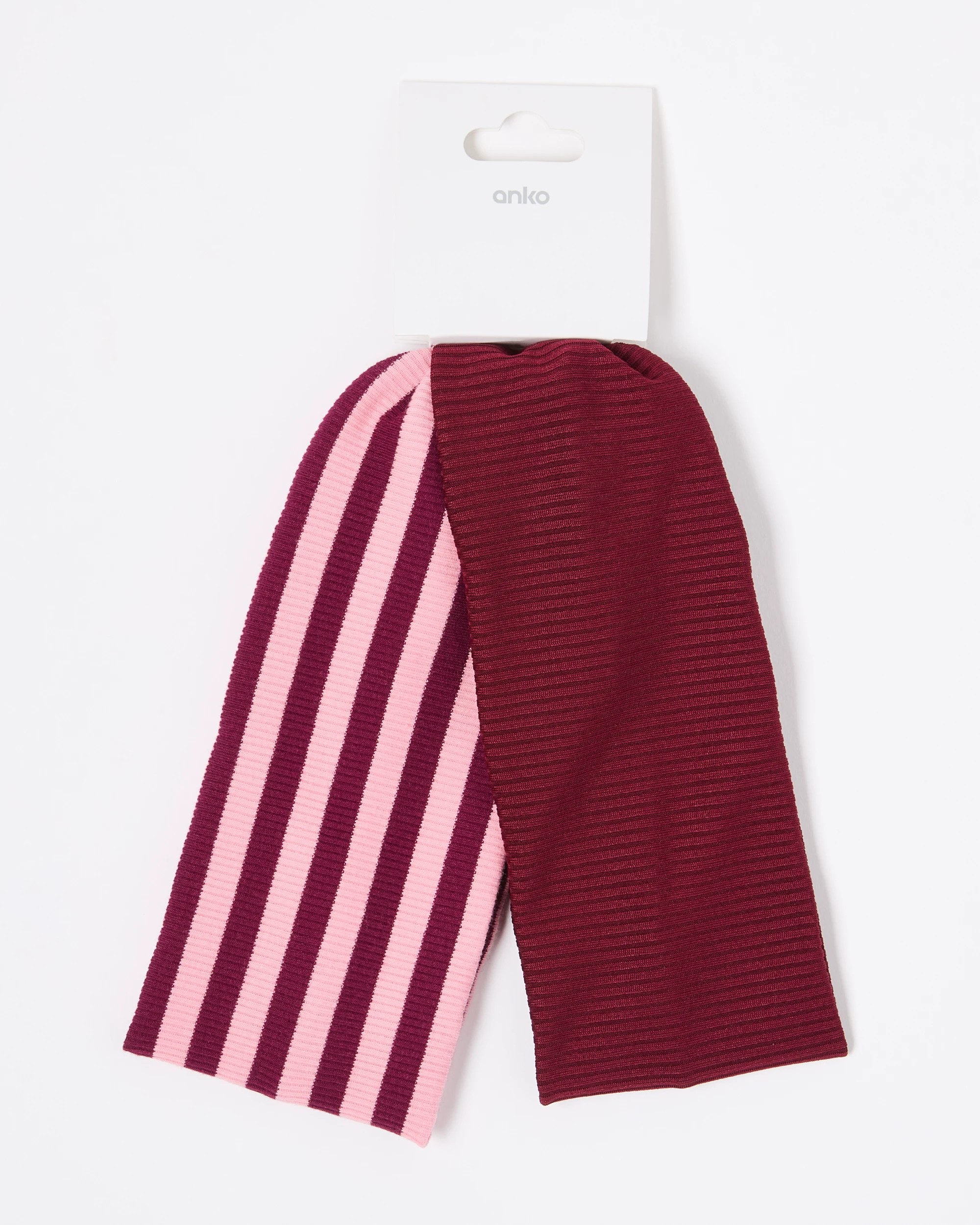 3 2 Pack Stripe Stretch Headbands, 3 of 3