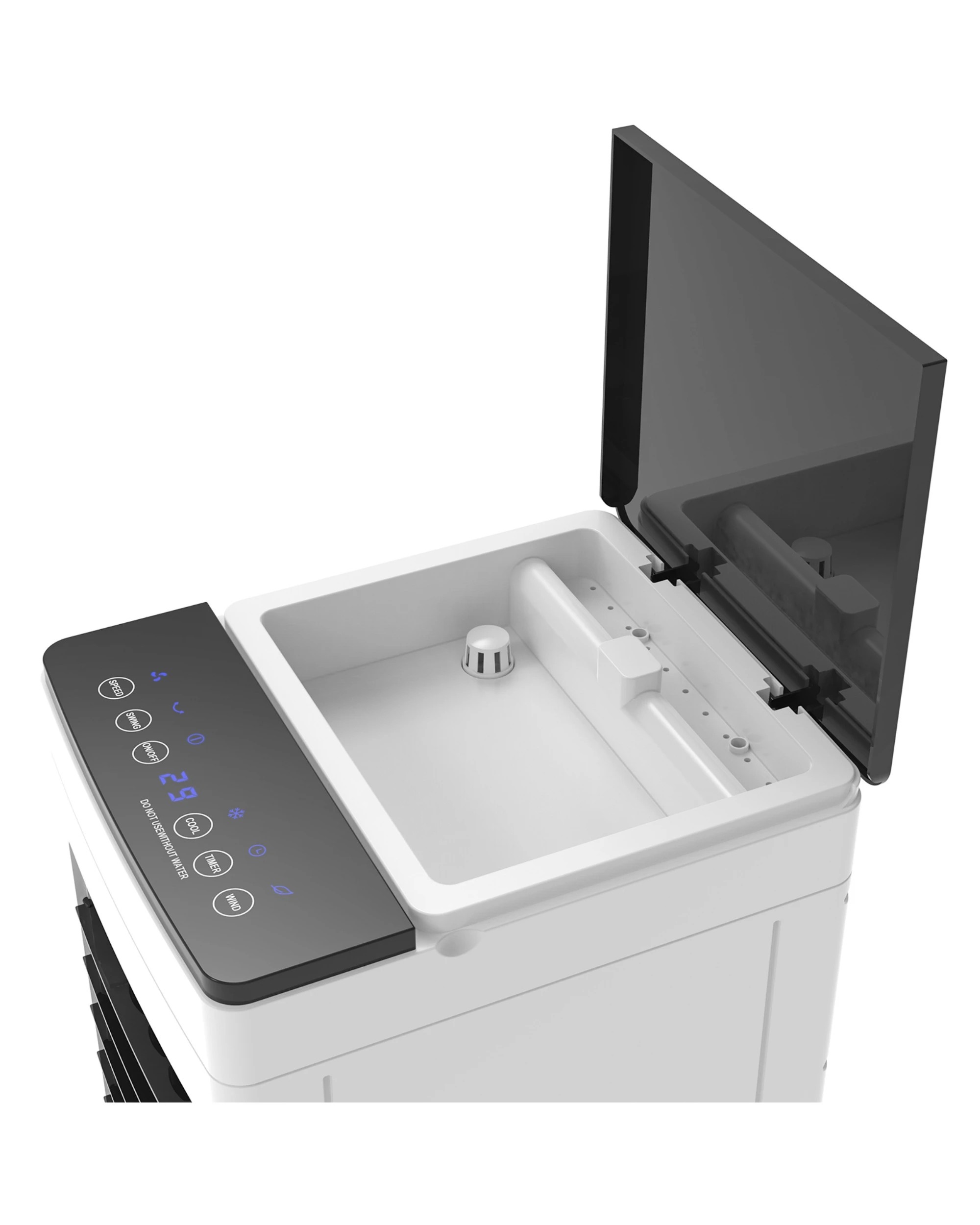 7 Advwin Evaporative Air Cooler, Portable Air Conditioner Fan with 8L Tank, 3 Speed, 4 Ice Box for Room Home, 7 of 7