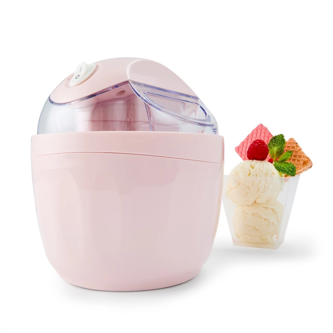 1 Mini Ice Cream Maker - Pink, 1 of 7