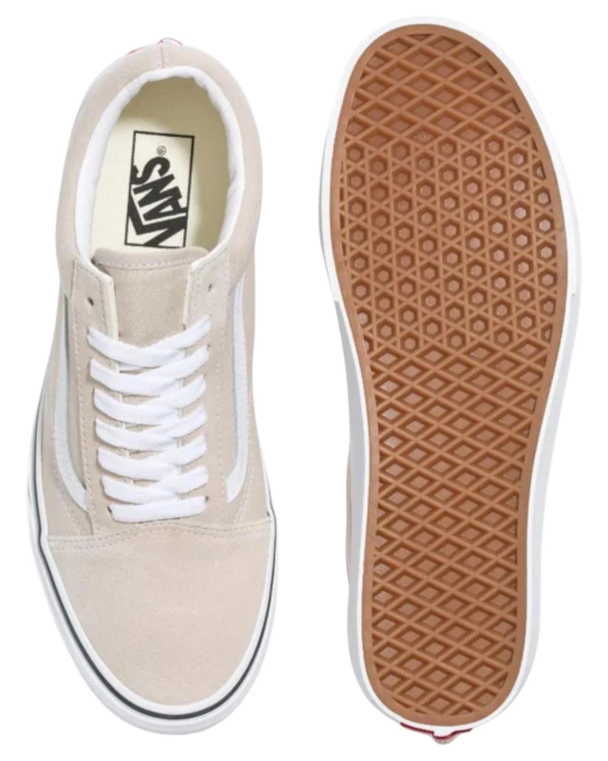 3 Vans Unisex Old Skool Low Top Color Theory French Oak Lace Up Shoes FRENCH OAK, 3 of 4