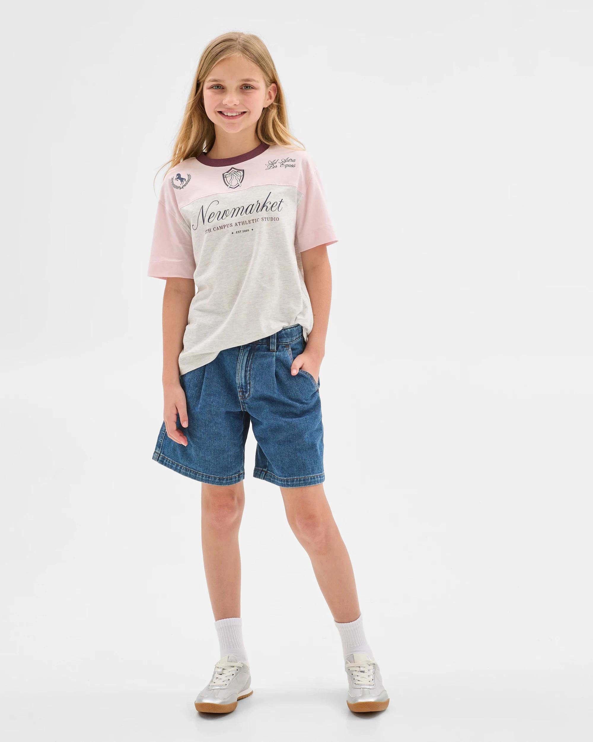 2 Target Australian Cotton Longline T-Shirt NEWMARKET GREY, 2 of 7