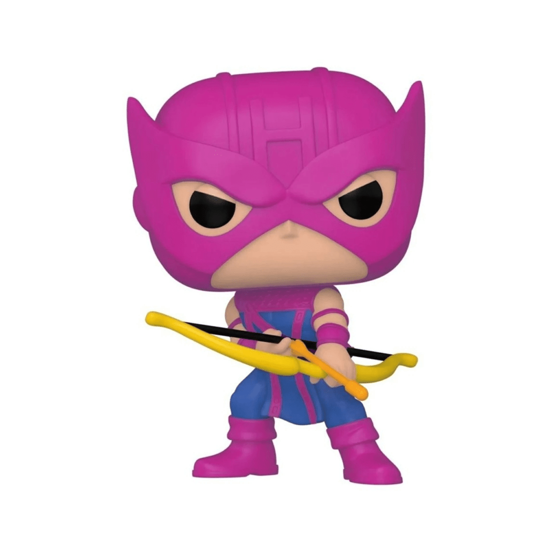 2 Pop Vinyl Figurine Marvel Comics - Hawkeye Classic 10cm Vinyl Collectible Figure - Purple, 2 of 3