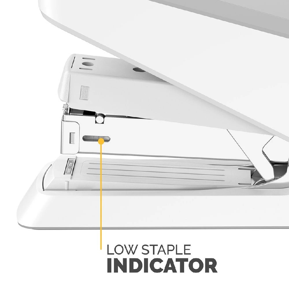 3 Fellowes LX870 EasyPress Stapler Full Strip White, 3 of 8