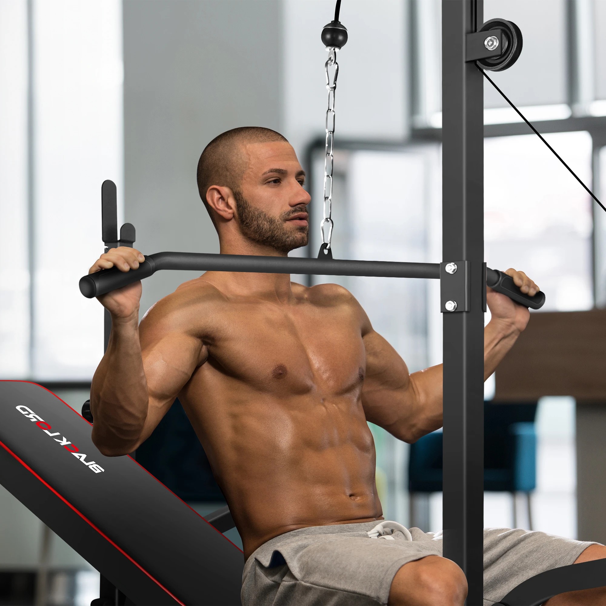 3 Black Lord Weight Bench 14in1 Press Multi-Station Fitness Home Gym Equipment, 3 of 9