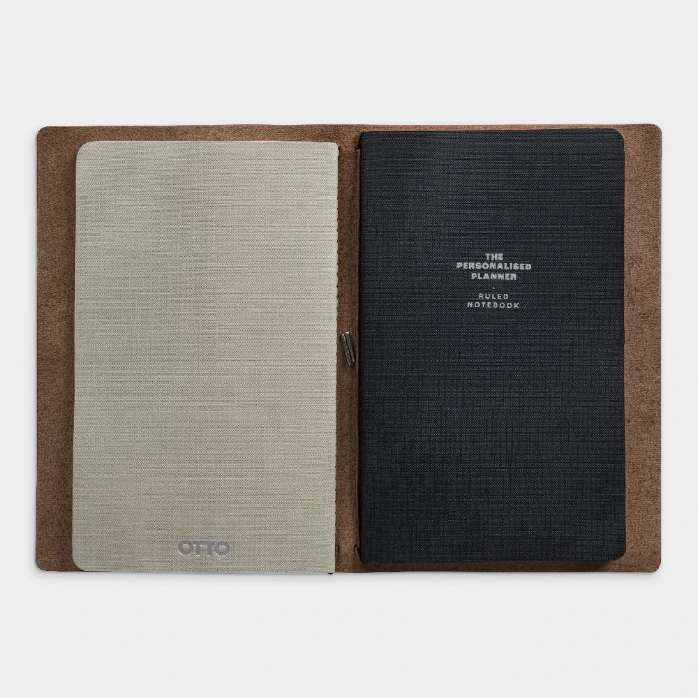 6 Otto Genuine Leather Personal Planner Tan, 6 of 8