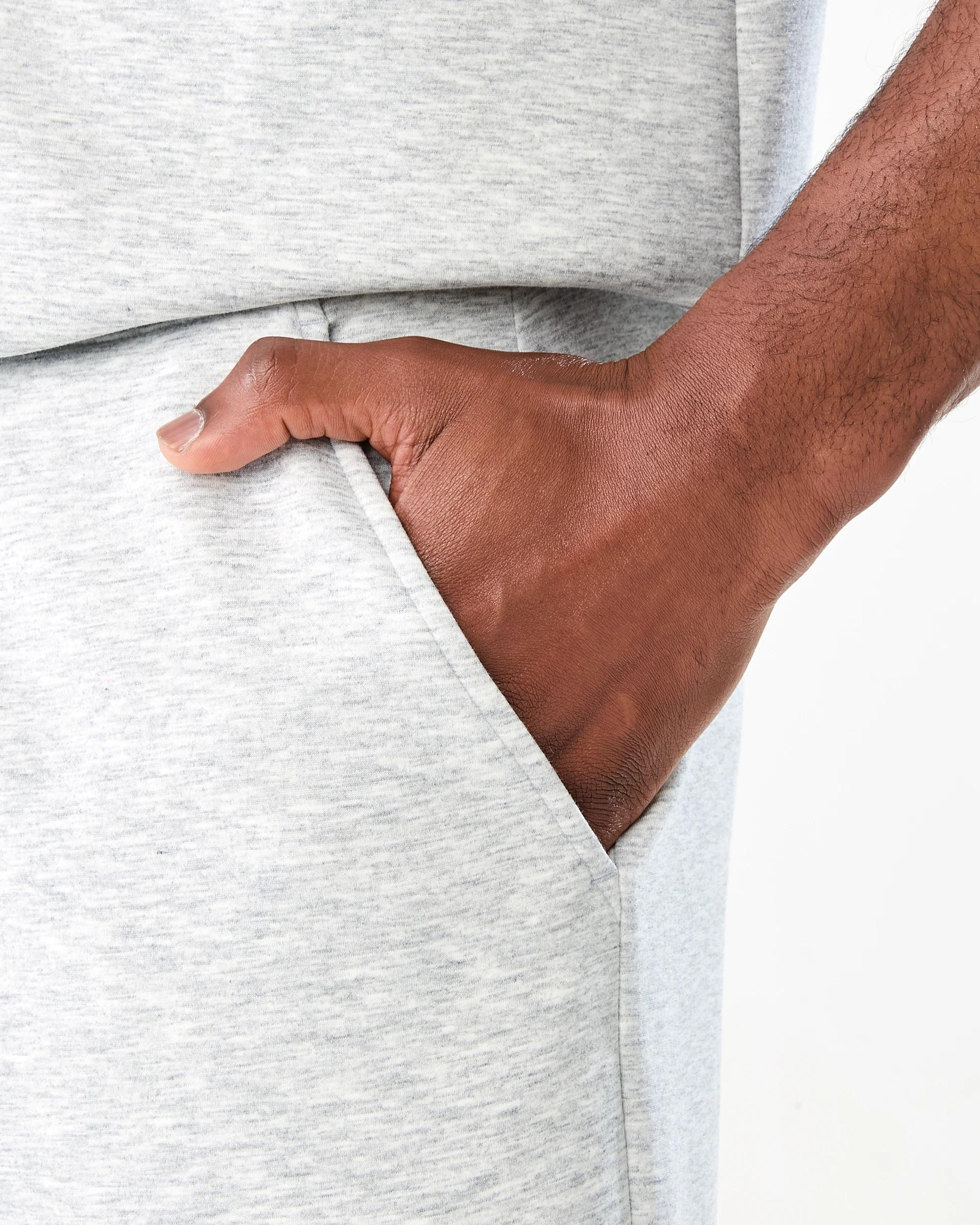 6 Active Mens Scuba Shorts GREY MARLE CORE, 6 of 8