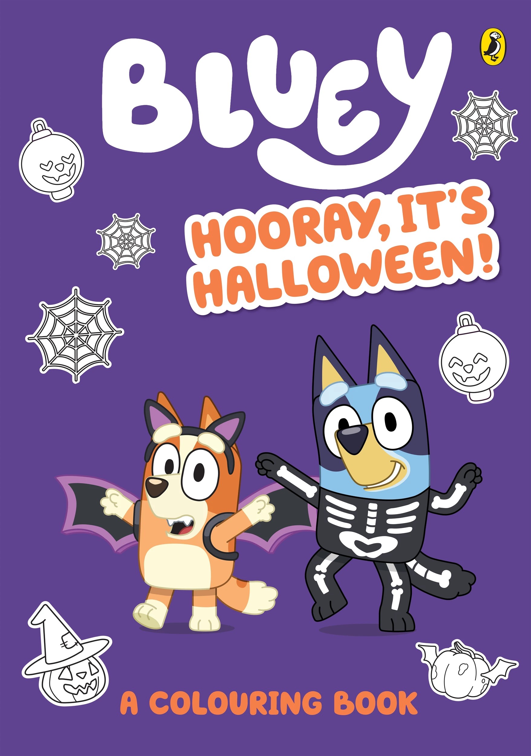 1 Bluey: Hooray, It's Halloween! A Colouring Book, 1 of 1