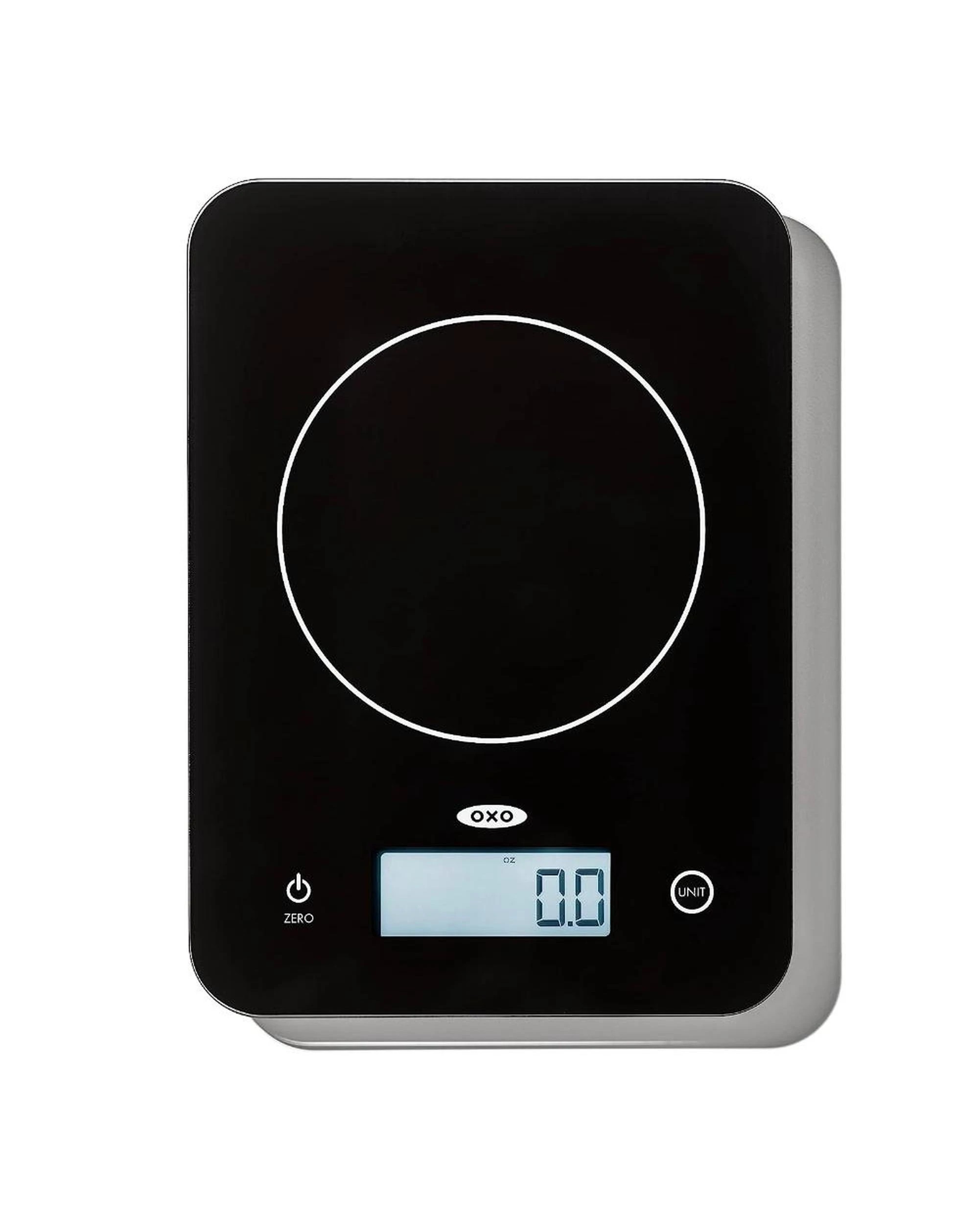 1 OXO Good Grips Everyday Digital Glass Kitchen Food Scale - Black, 1 of 1