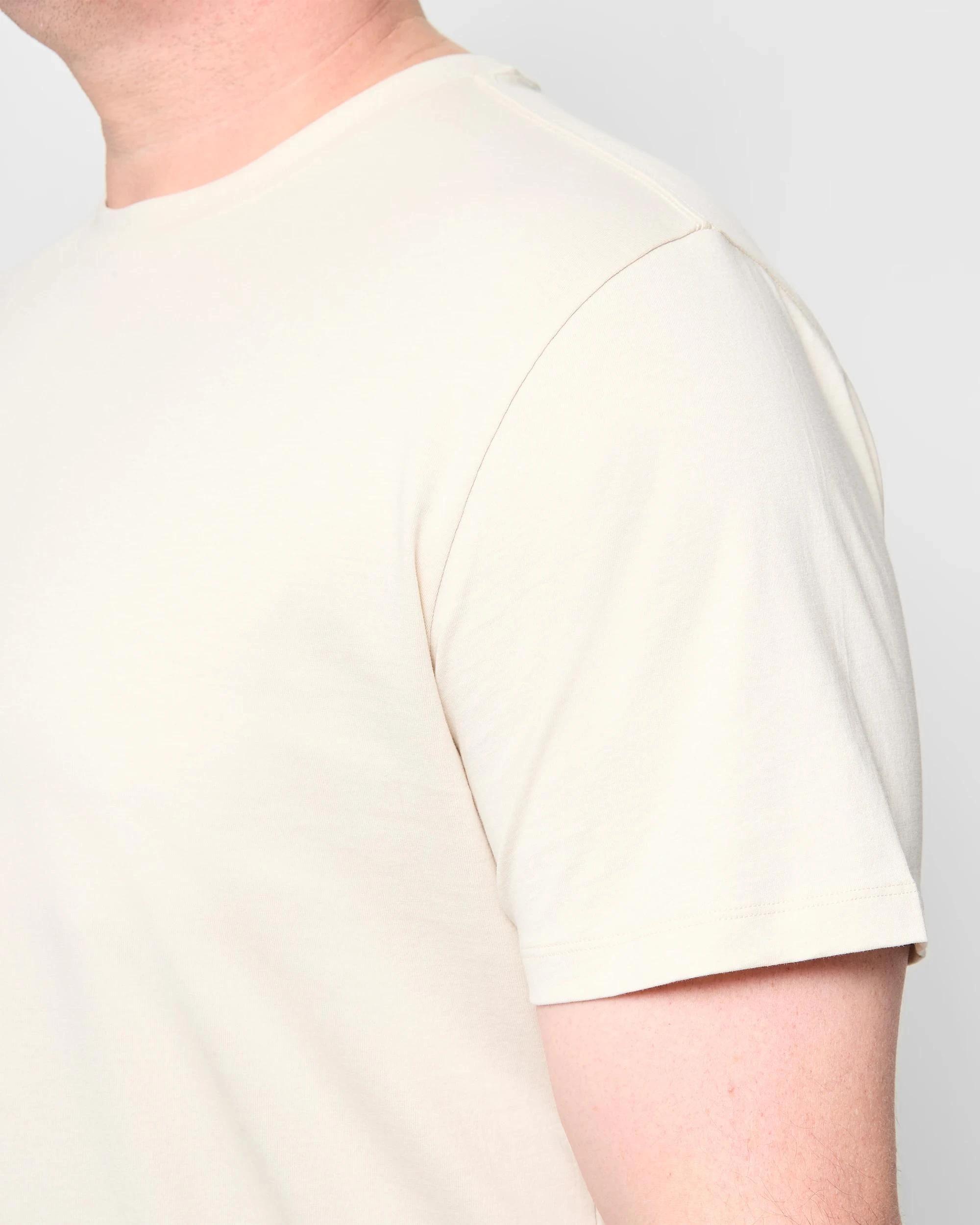 5 Target Man Plus Plus Size Australian Cotton Crew T-Shirt SILVER BIRCH, 5 of 5