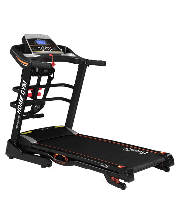Everfit 5 in 1 Treadmill Electric Home Gym Fitness Exercise Machine w/ Massager 480mm