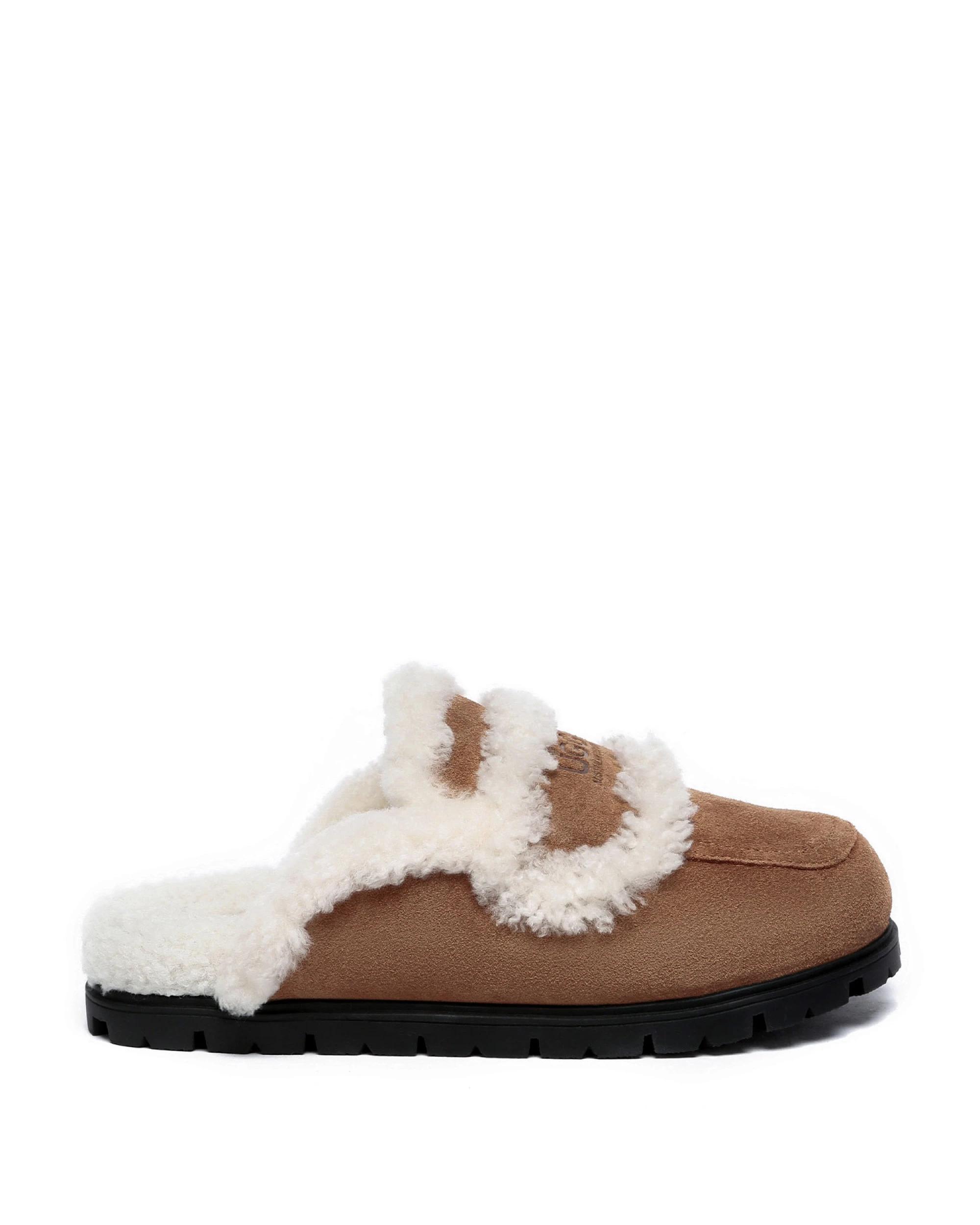 1 Australian Shepherd UGG Womens Remi Slippers CHESTNUT, 1 of 5