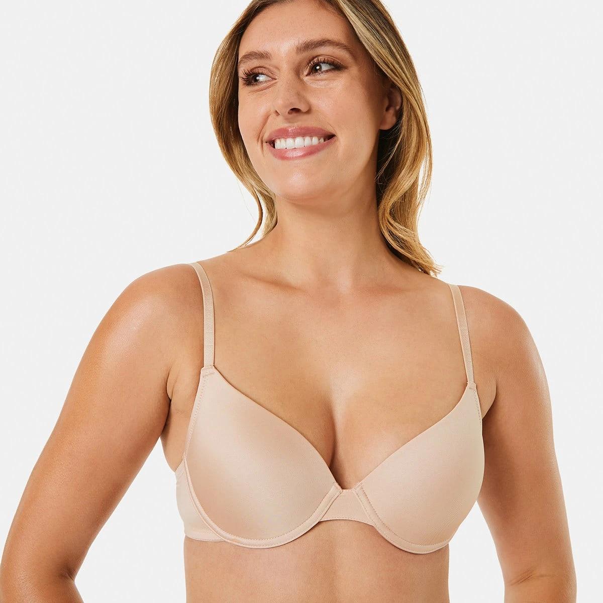 4 T-shirt Bra BEIGE, 4 of 5
