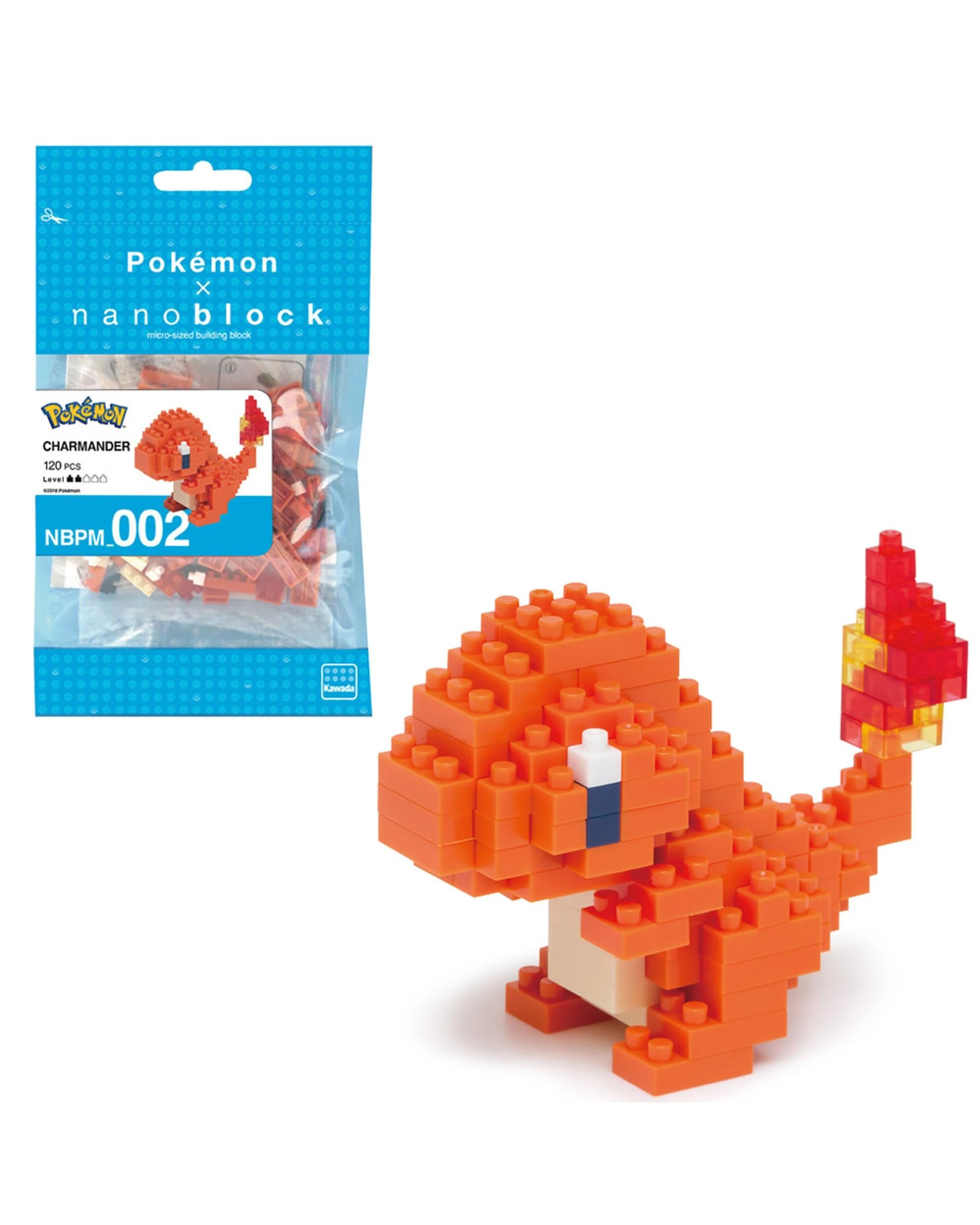 1 Nanoblock Pokemon Charmander, 1 of 3