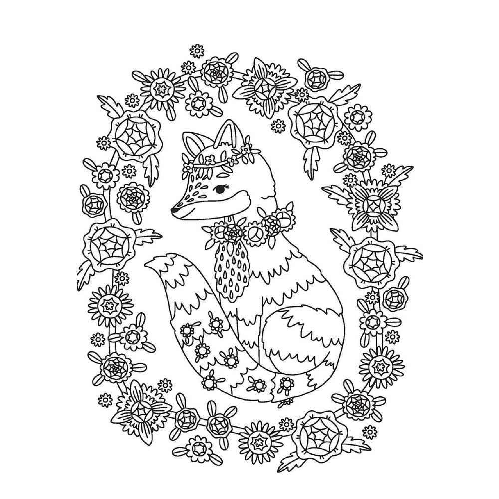 3 Colour-Your-Own Wall Art Colouring Book Amazing Animals, 3 of 3