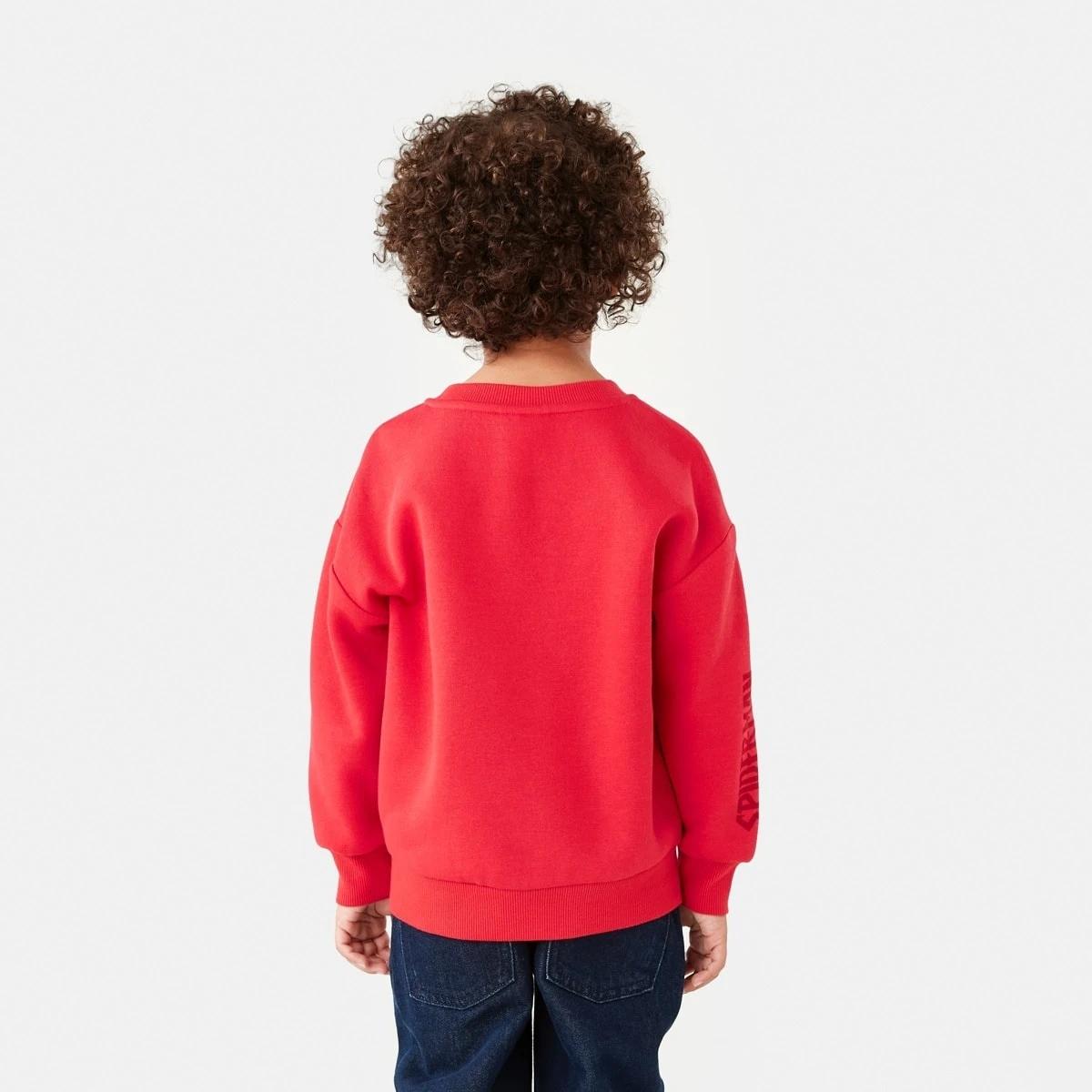 2 Spider-Man License Print Crew Sweatshirt Spiderman, 2 of 9