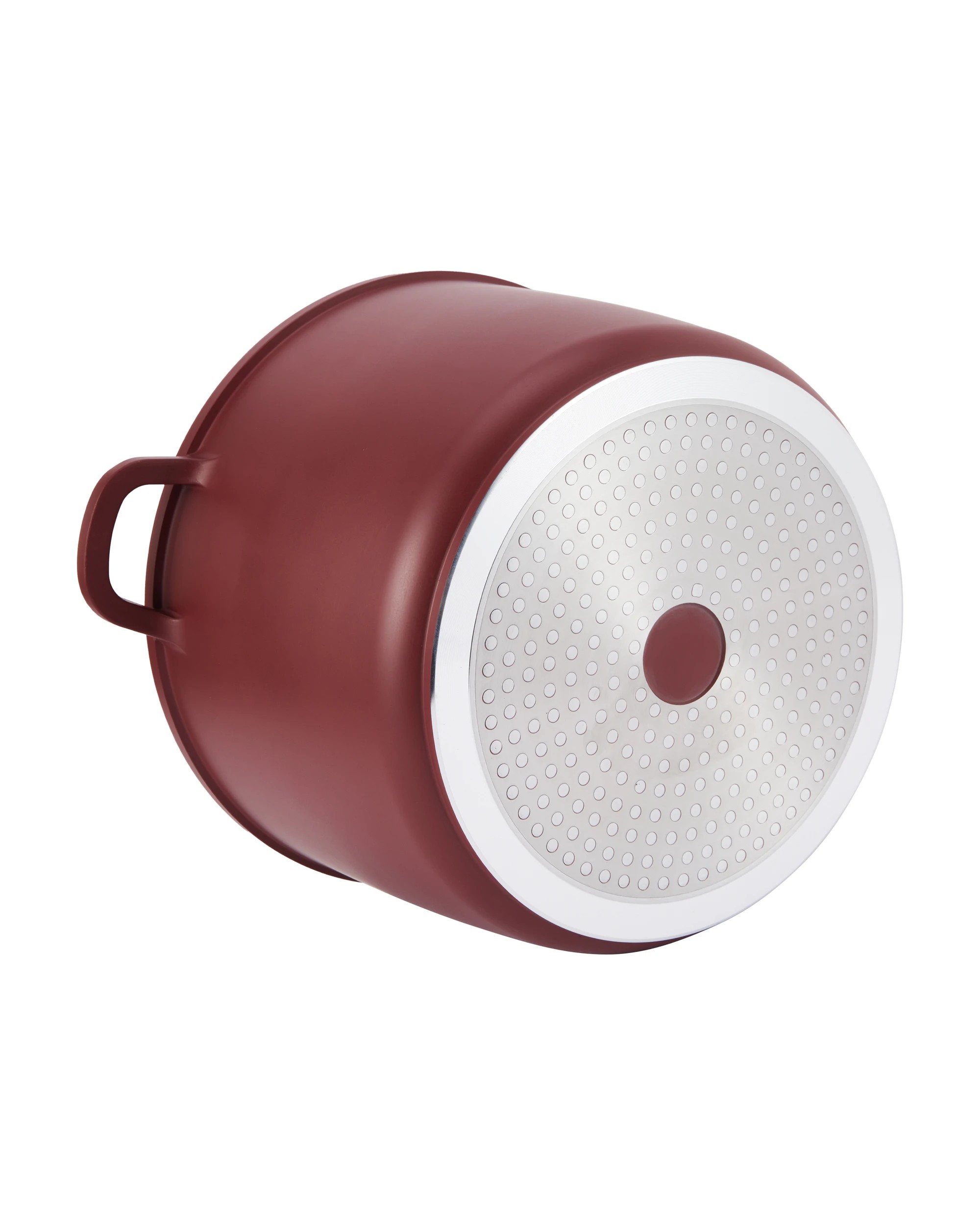 5 10L Cast Aluminium Stock Pot - Red, 5 of 6