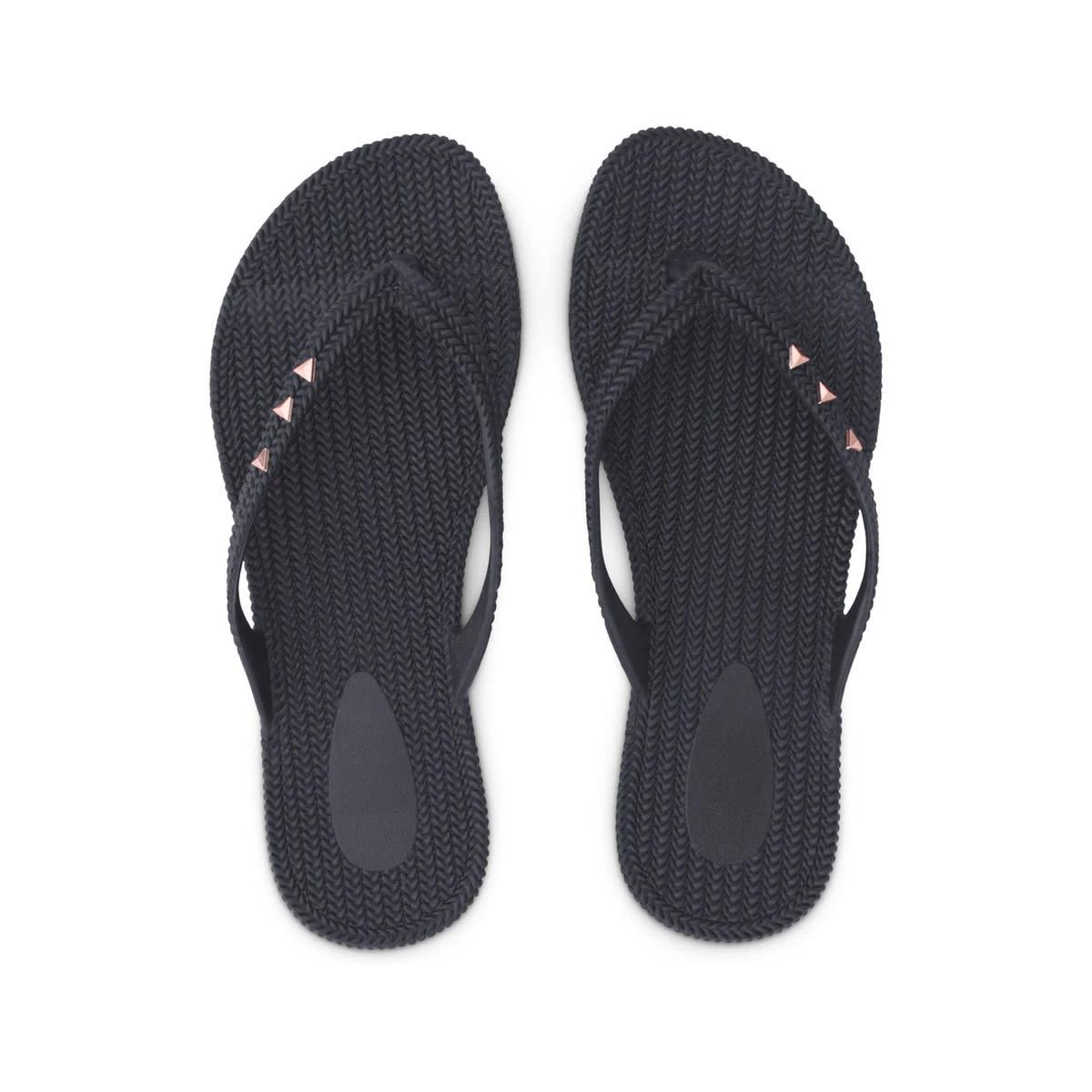2 Trim Beach Thongs BLACK, 2 of 7