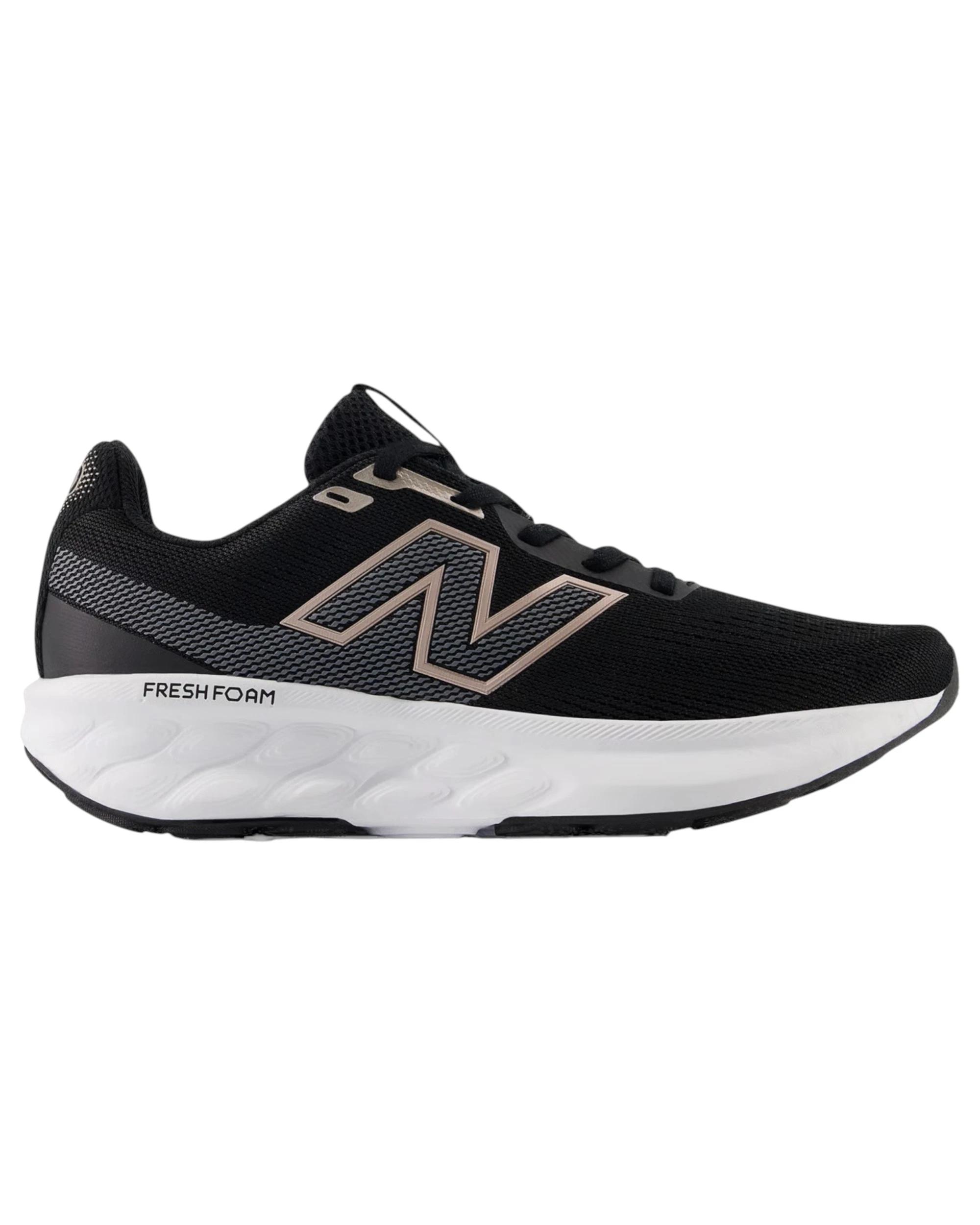 1 New Balance Mens Fresh Foam 520 v9 Athletic Running Shoes BLACK/WHITE, 1 of 5