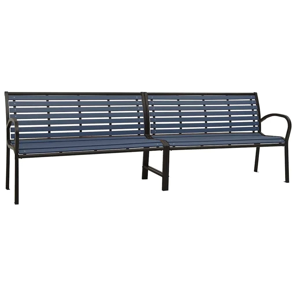 1 vidaXL Garden bench Durable - Black, 1 of 7