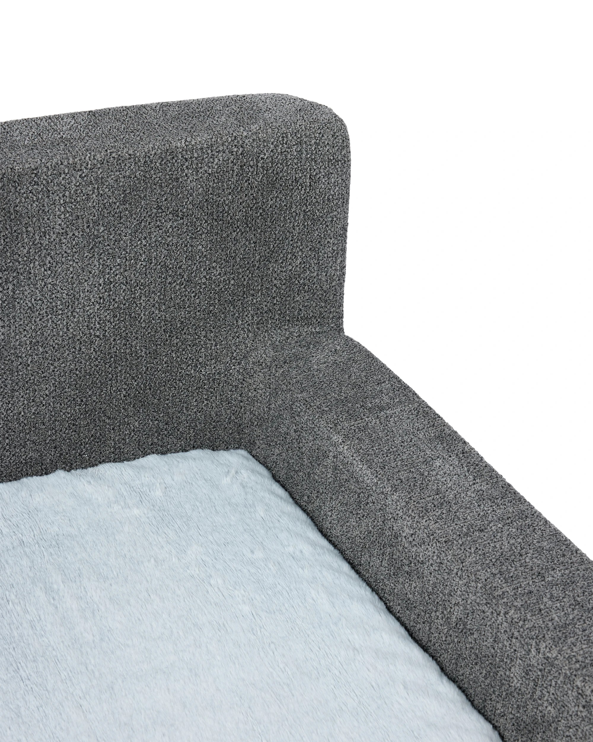 7 Grey High Back Bed - Extra Large, 7 of 9