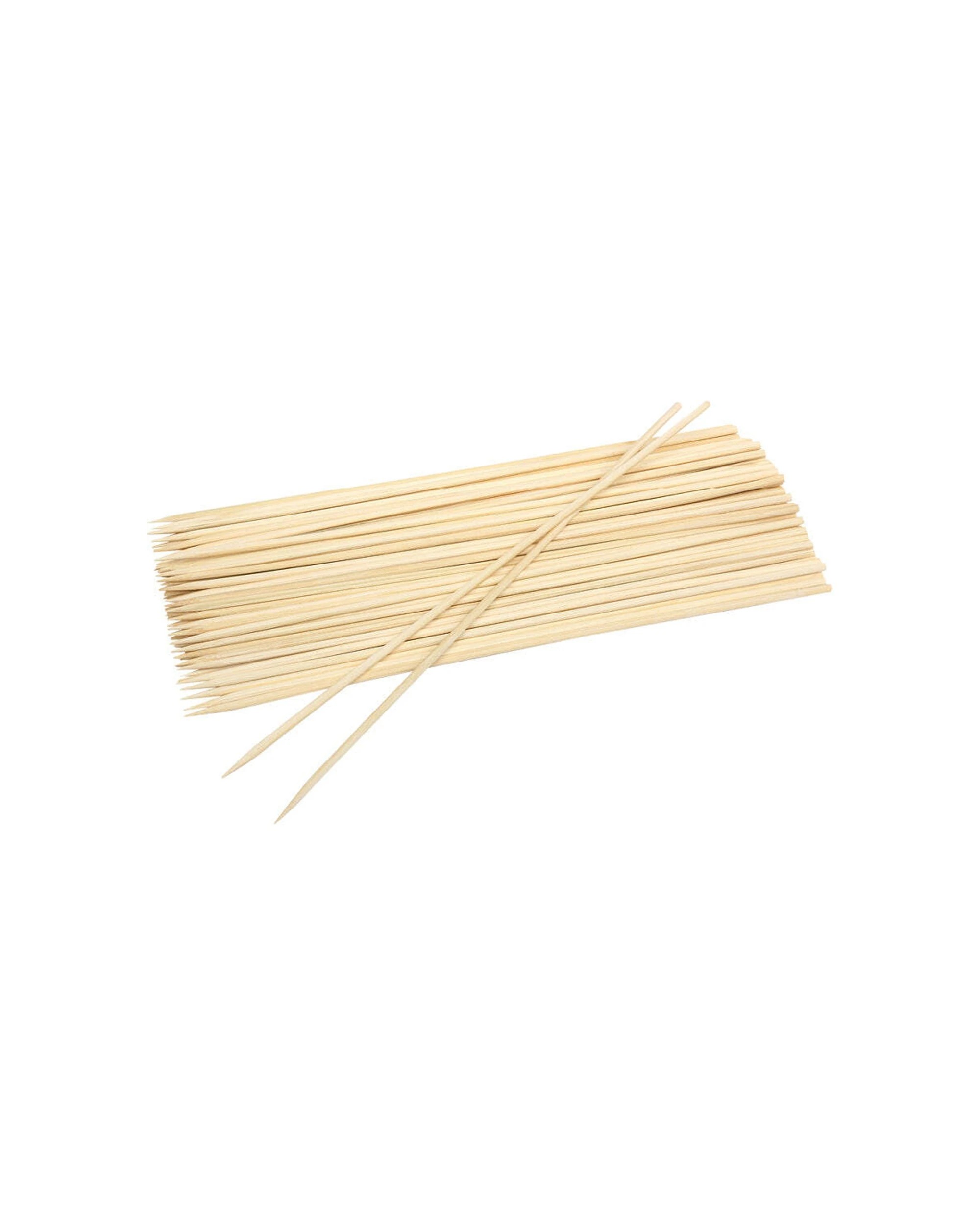 1 Wiltshire 80pk Bar-B Durable Barbeque Bamboo Skewers Sticks Picks 30cm - Natural, 1 of 1