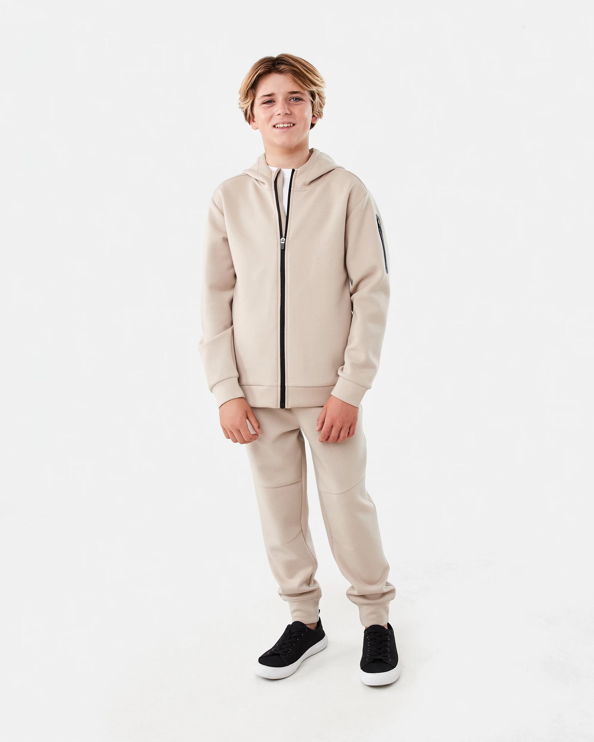 9 Active Kids Zip Through Hoodie Oxford B, 9 of 10