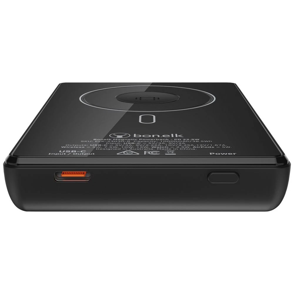 4 Bonelk MagTec 5-in-1 Power Bank 10k mAh Black, 4 of 7