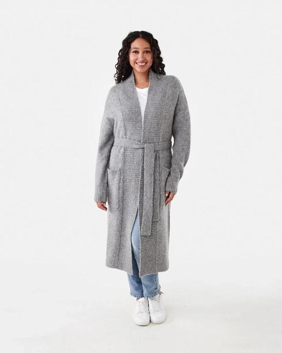 Longline Fluffy Cardigan