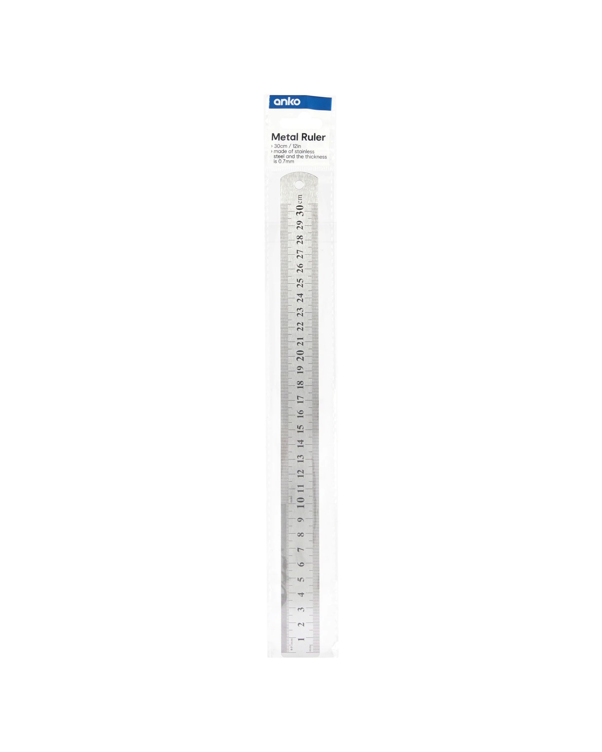 7 30cm Metal Ruler, 7 of 7