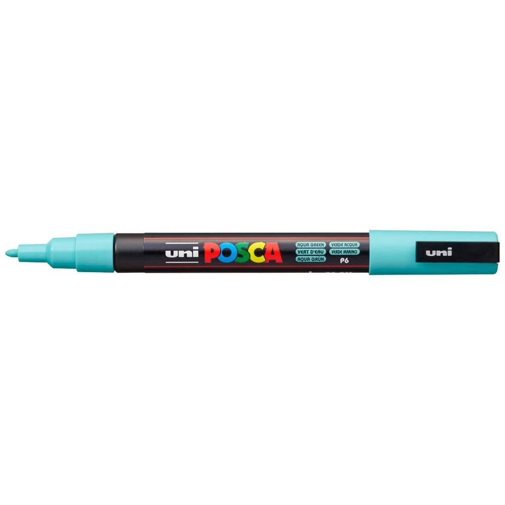 1 POSCA PC 3M Paint Marker Aqua Green, 1 of 7