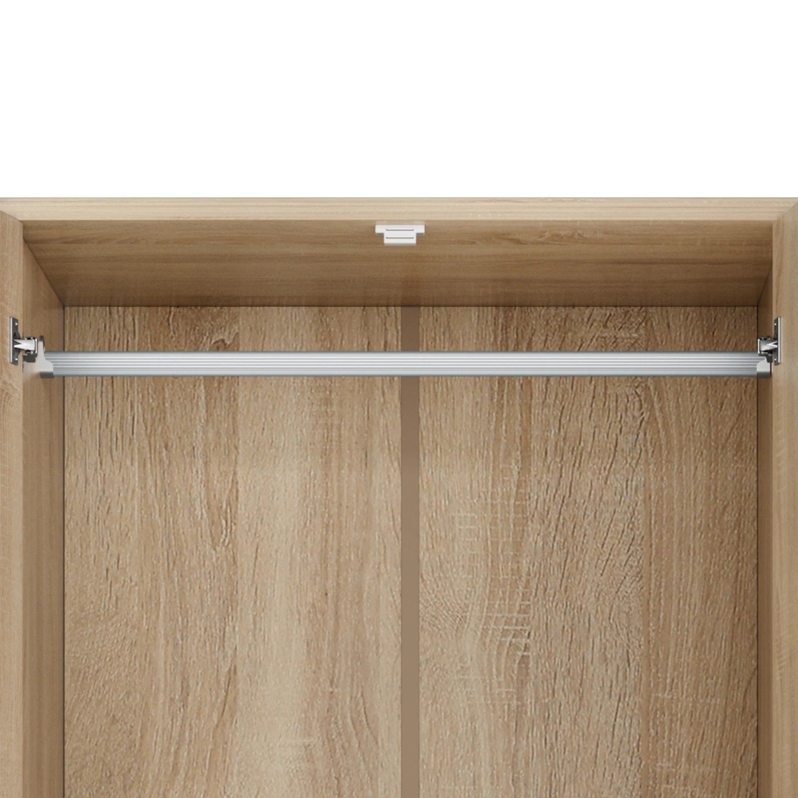 6 Alfordson Wardrobe Clothes Closet Storage Cabinet Organizer Drawer Shelf - Oak, 6 of 9
