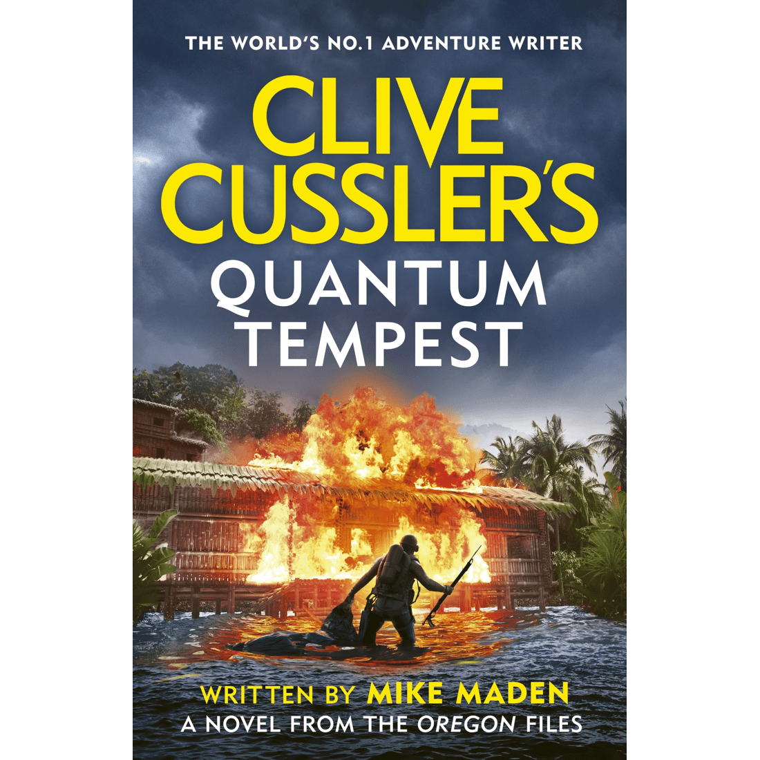 1 Oregon Files: Clive Cussler's Quantum Tempest by Mike Maden - Book, 1 of 1