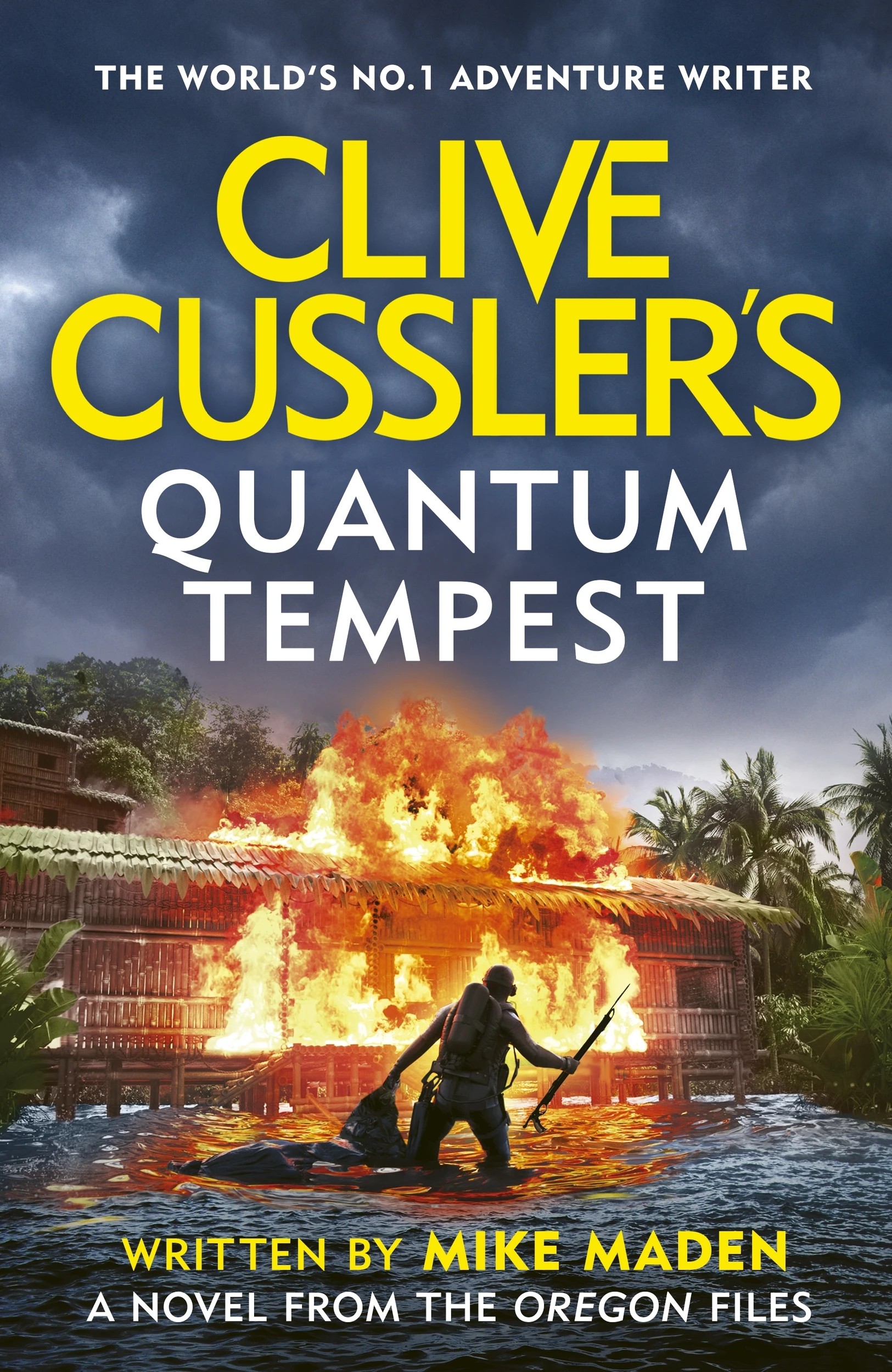 1 Oregon Files: Clive Cussler's Quantum Tempest by Mike Maden - Book, 1 of 1