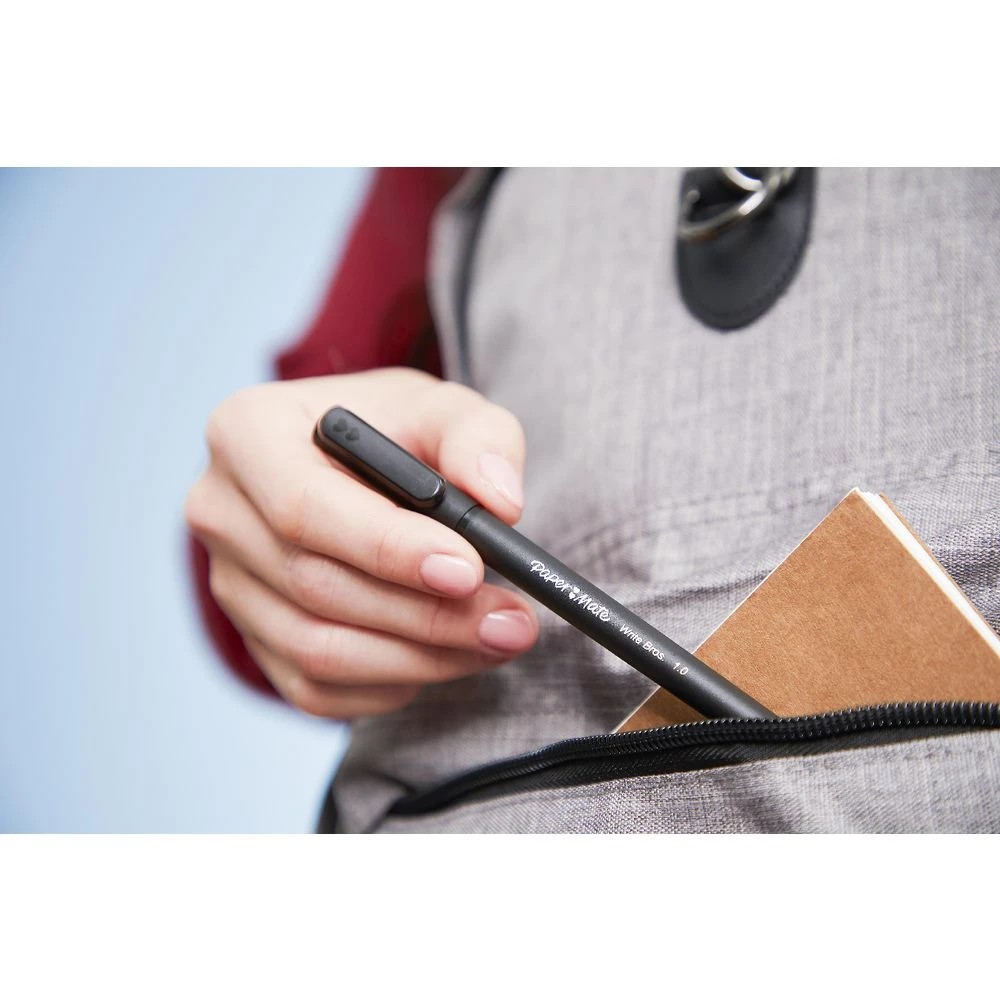 5 Paper Mate Write Bros Ballpoint Pens Black 10 Pack, 5 of 6