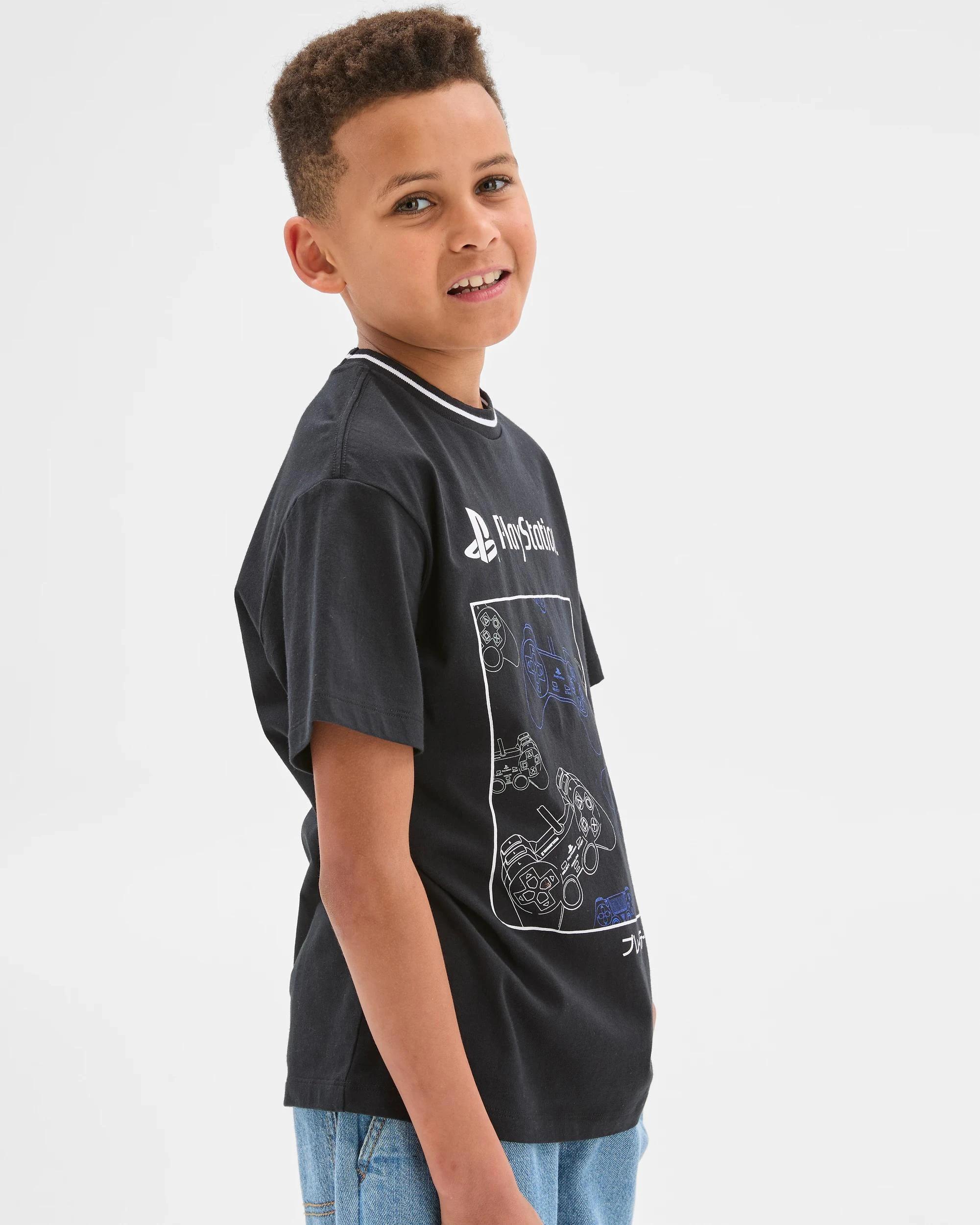 2 Playstation PlayStation Australian Cotton T-Shirt BLACK, 2 of 6