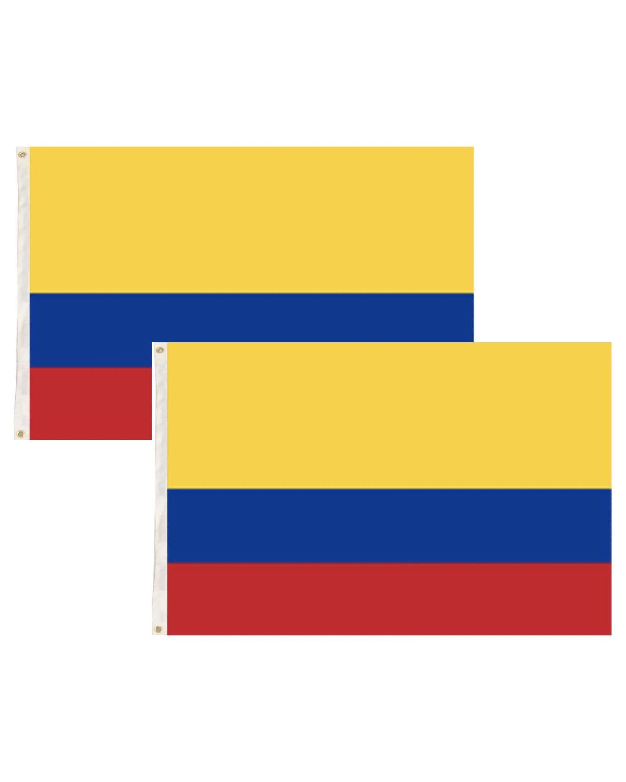 1 BR Costumes Colombia Country Flag Colombian National 2 Pack, 1 of 2