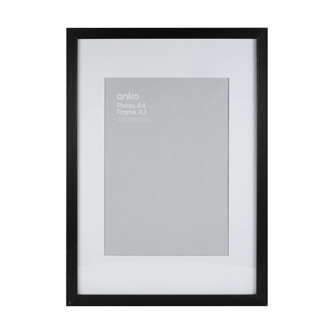 1 Frame Box A4 Black, 1 of 2