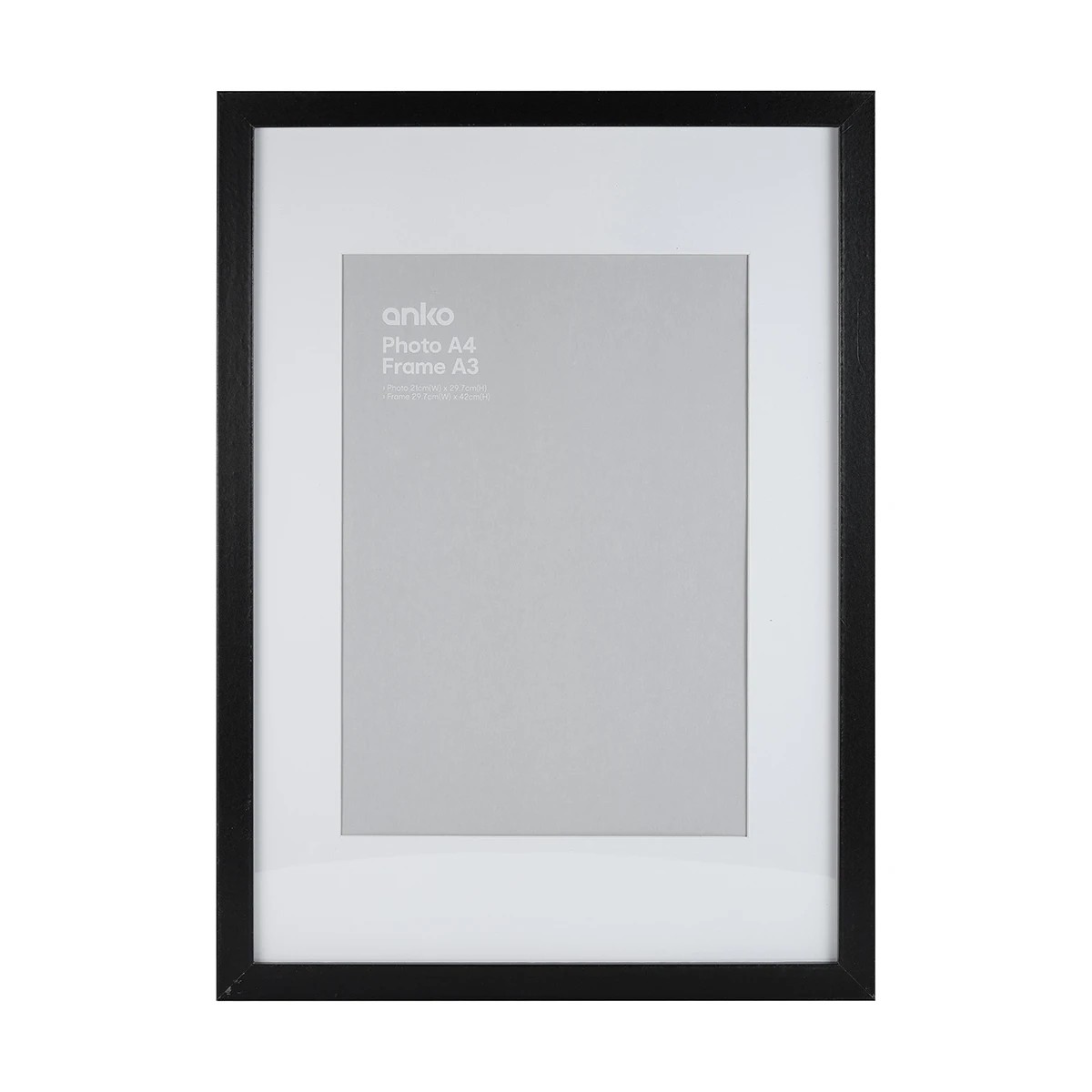 1 Frame Box A4 Black, 1 of 2