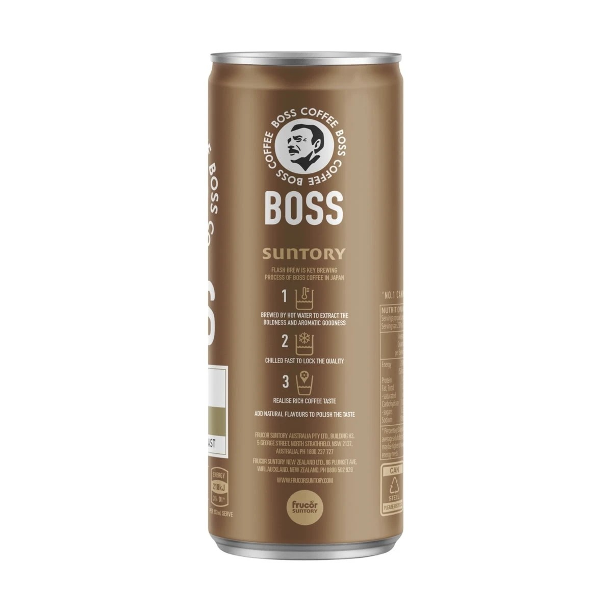 2 Suntory Boss Coffee Iced Latte 237ml, 2 of 5