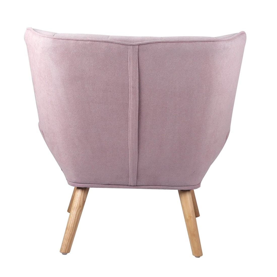 8 Oikiture Armchair Accent Chairs Sofa Lounge Fabric Upholstered Tub Chair
 - Pink, 8 of 10