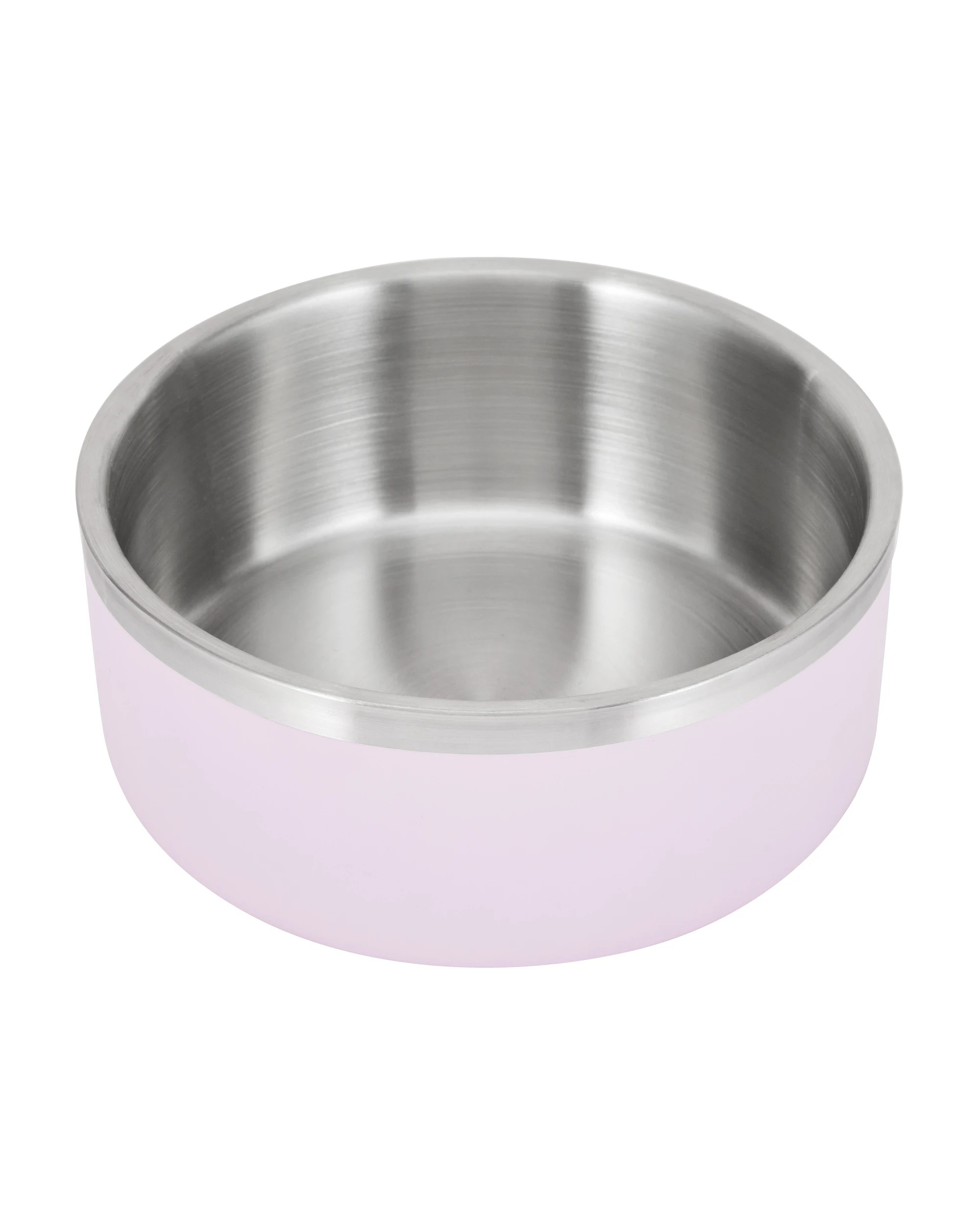 2 Double Wall Dog Bowl - Pink, Small, 2 of 5