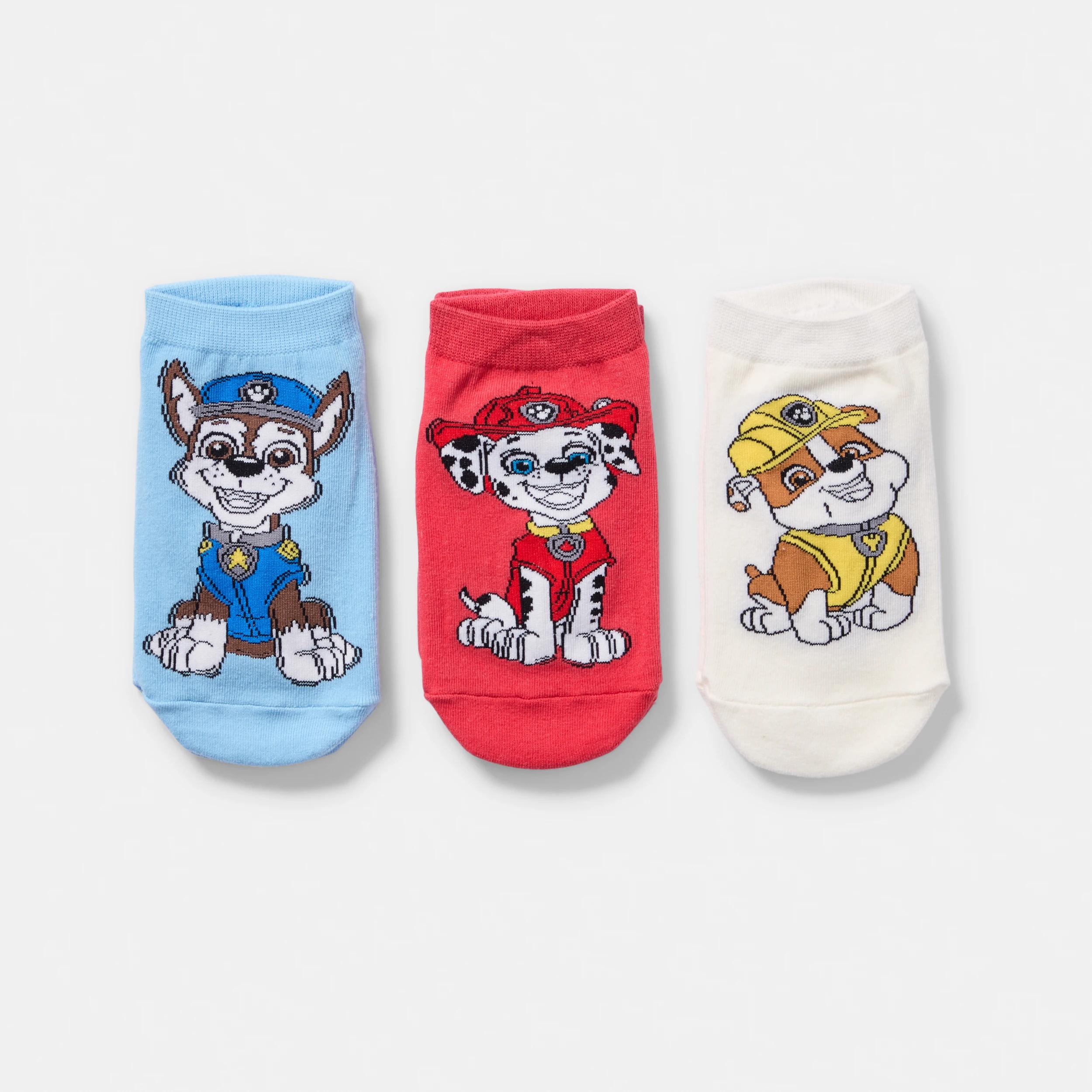 1 3 Pack PAW Patrol License Low Cut Socks PAW PATROL, 1 of 2