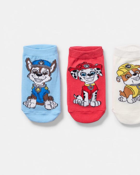 3 Pack PAW Patrol License Low Cut Socks