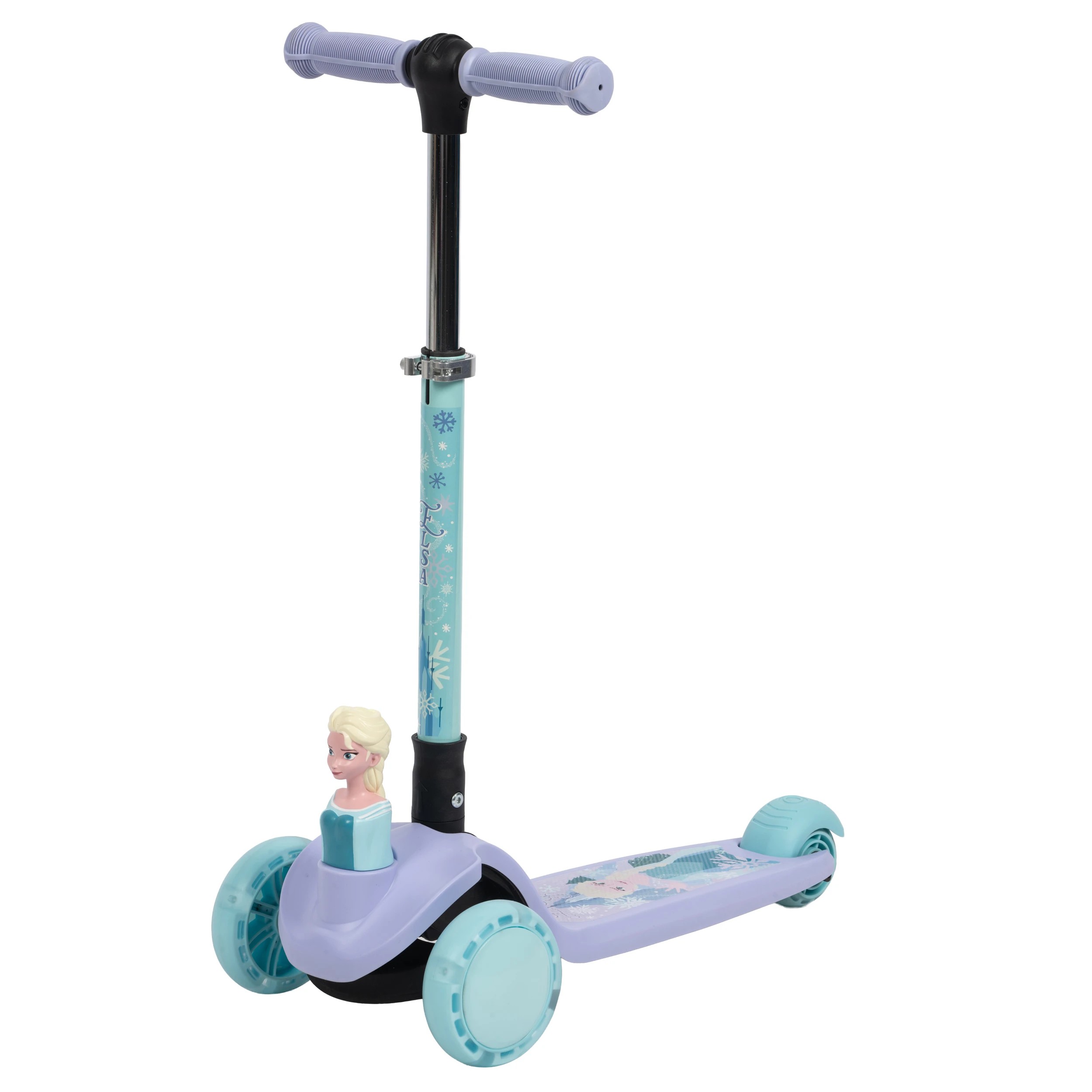 3 Frozen 3D Light Up Tri Scooter, 3 of 8