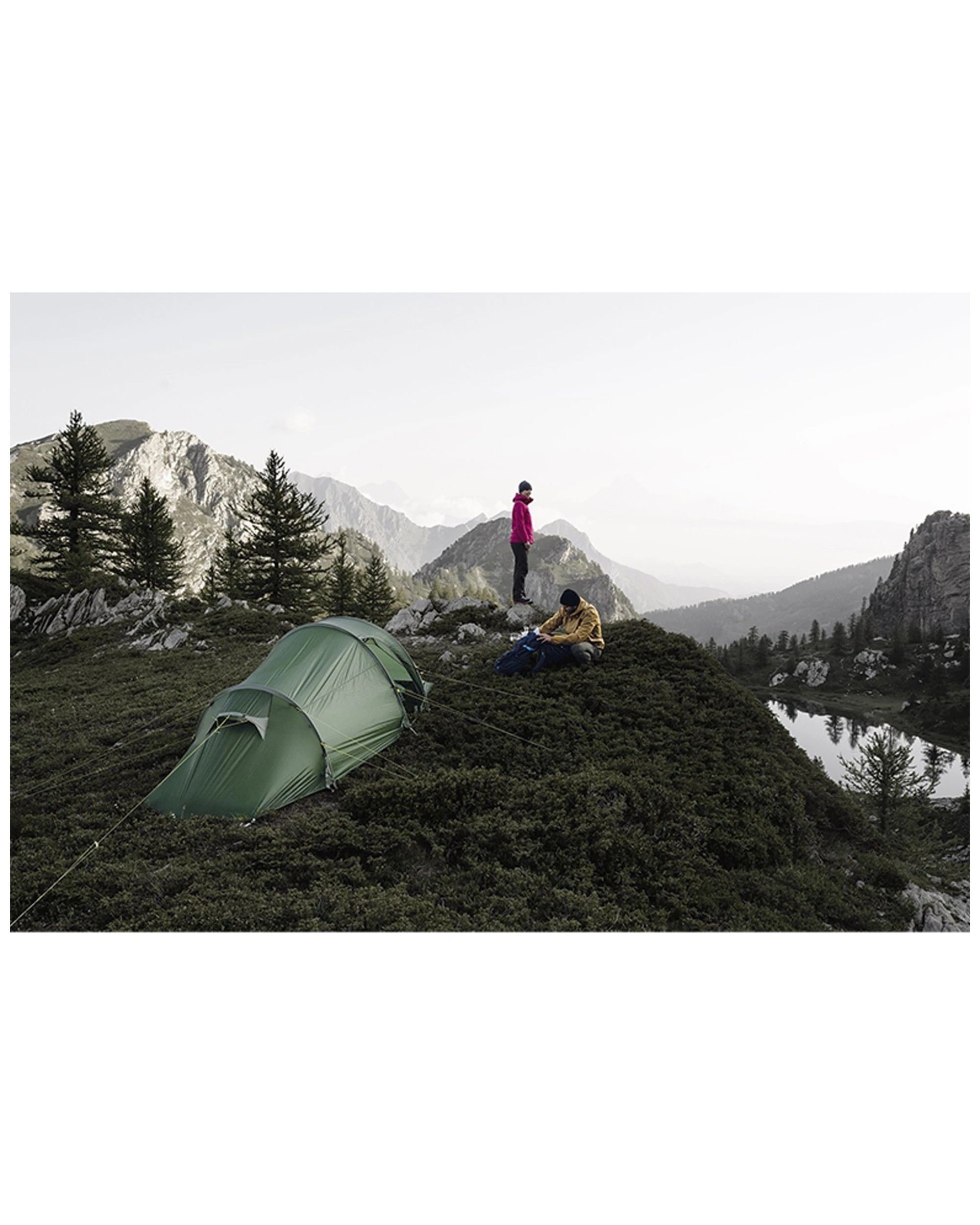 9 Tatonka Groenland 3 Person Tunnel Tent Waterproof Sealed Seams - Green, 9 of 9