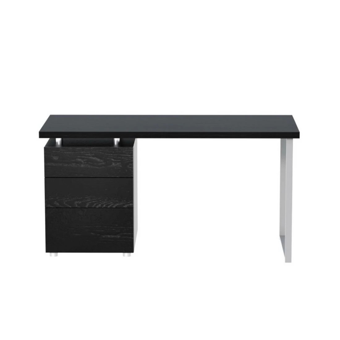 4 Artiss Computer Desk Drawer  140CM - Black, 4 of 8