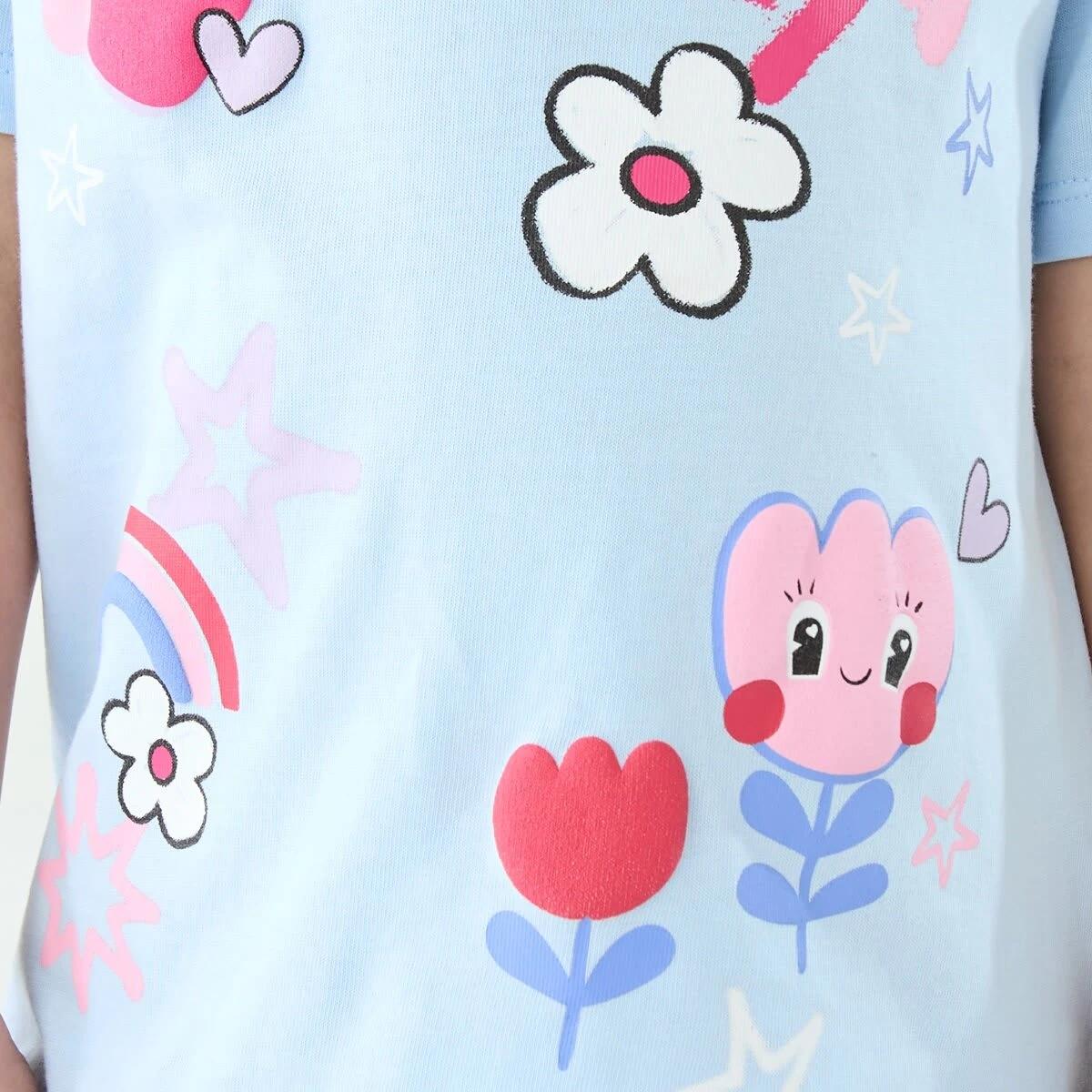 4 Print T-shirt Tulip Hrt, 4 of 8