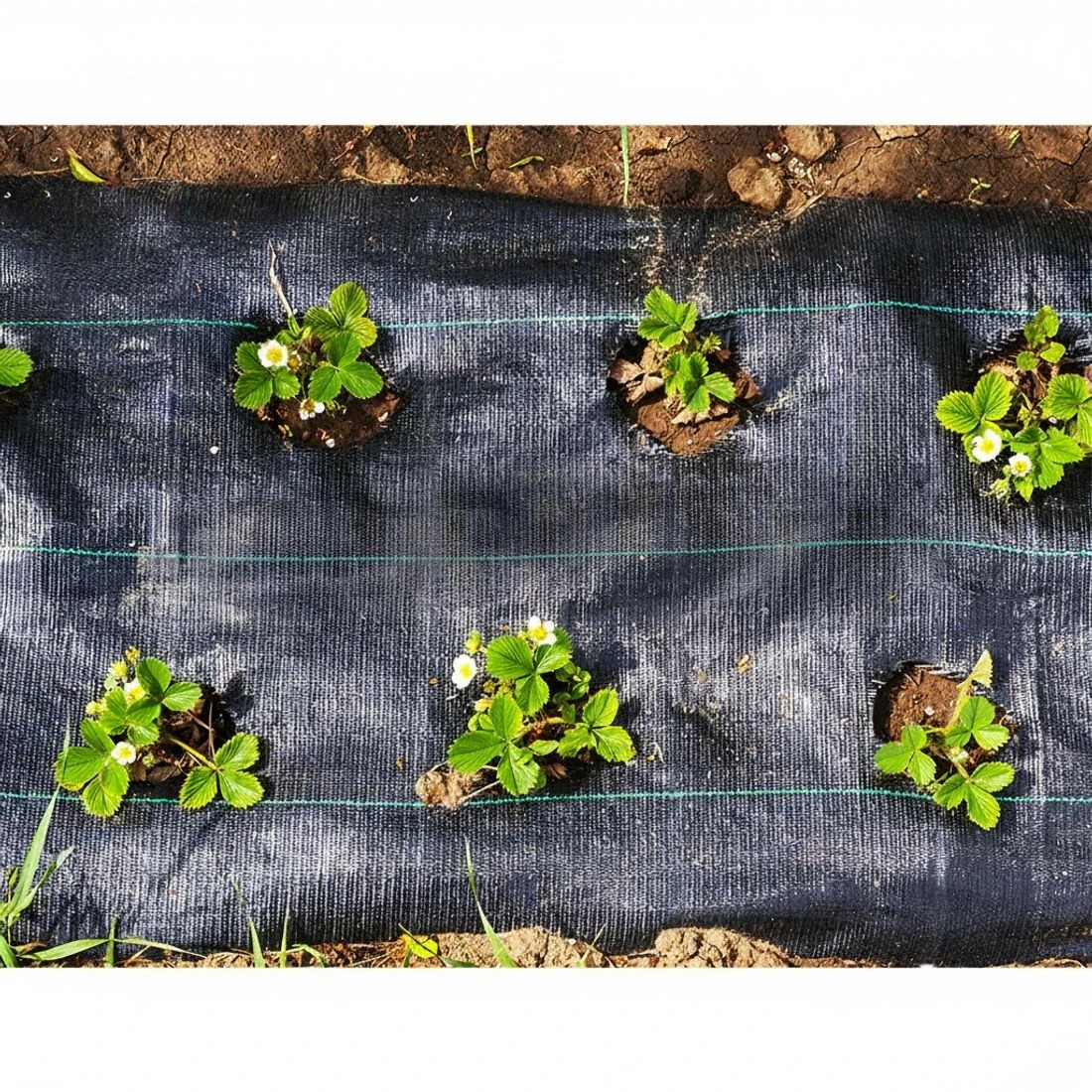 6 Instahut 0.915x200m Weed Mat Weedmat Control - Black, 6 of 6
